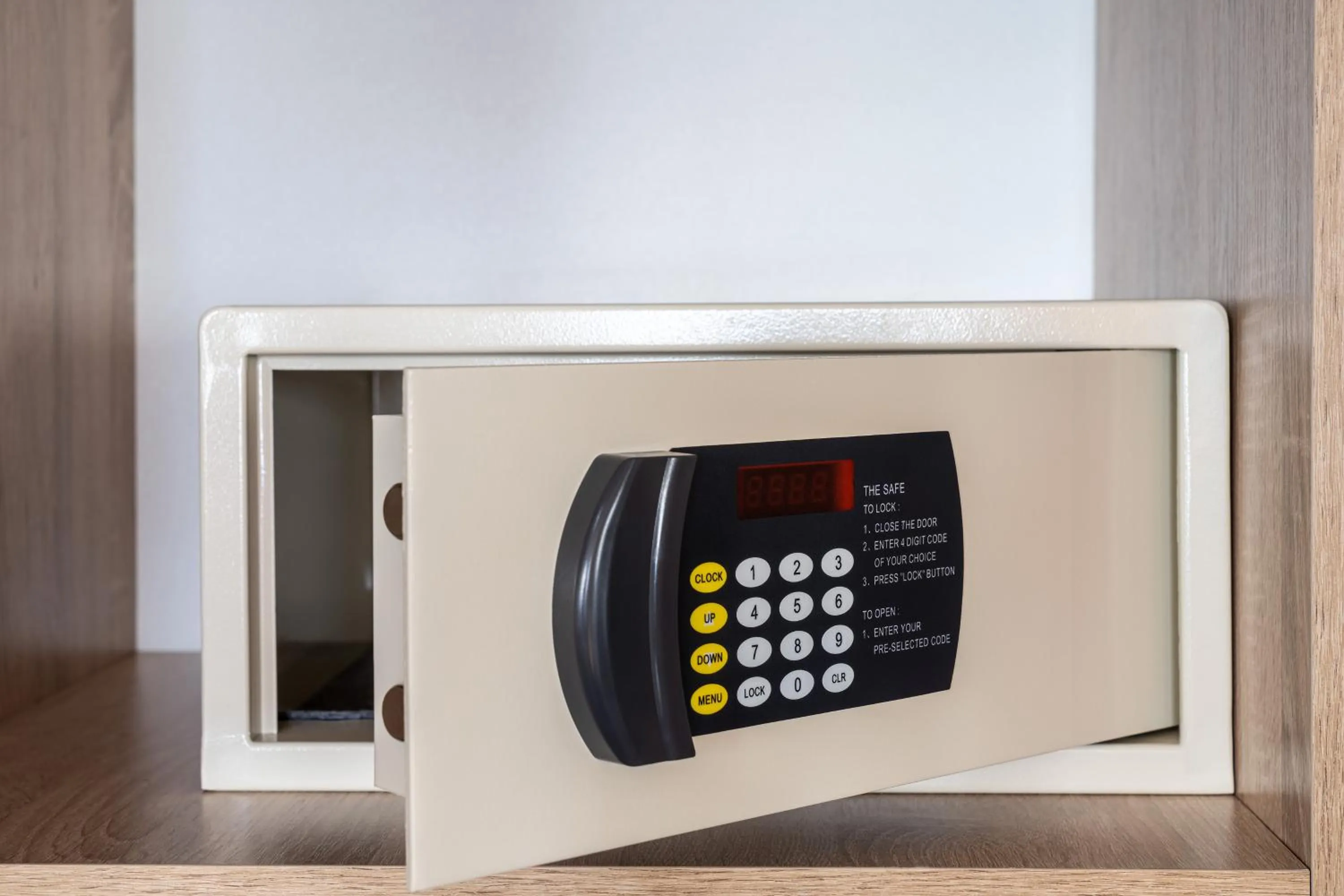 safe in Renion Park Hotel