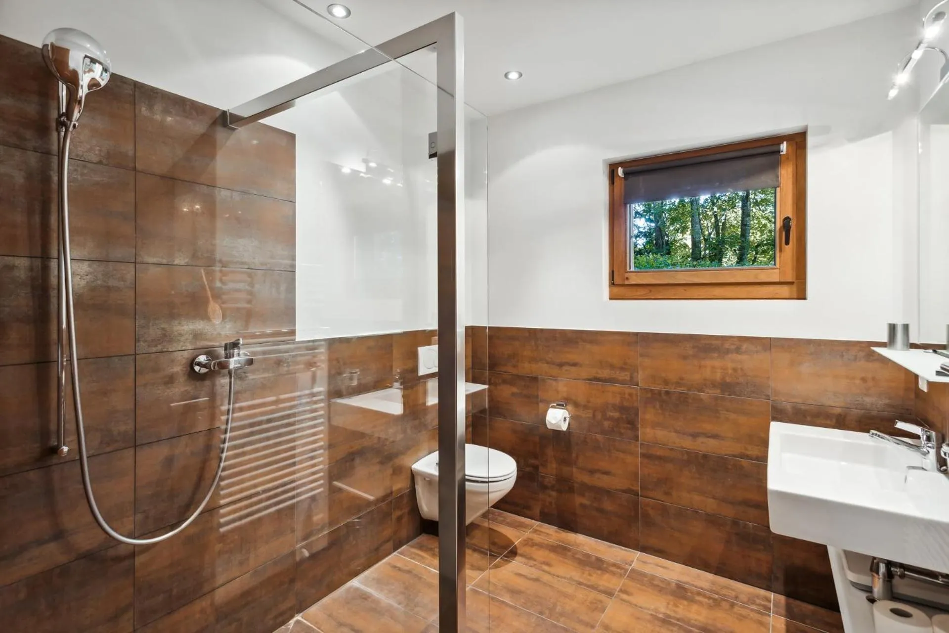 Shower in The Lodge by Mrs Miggins