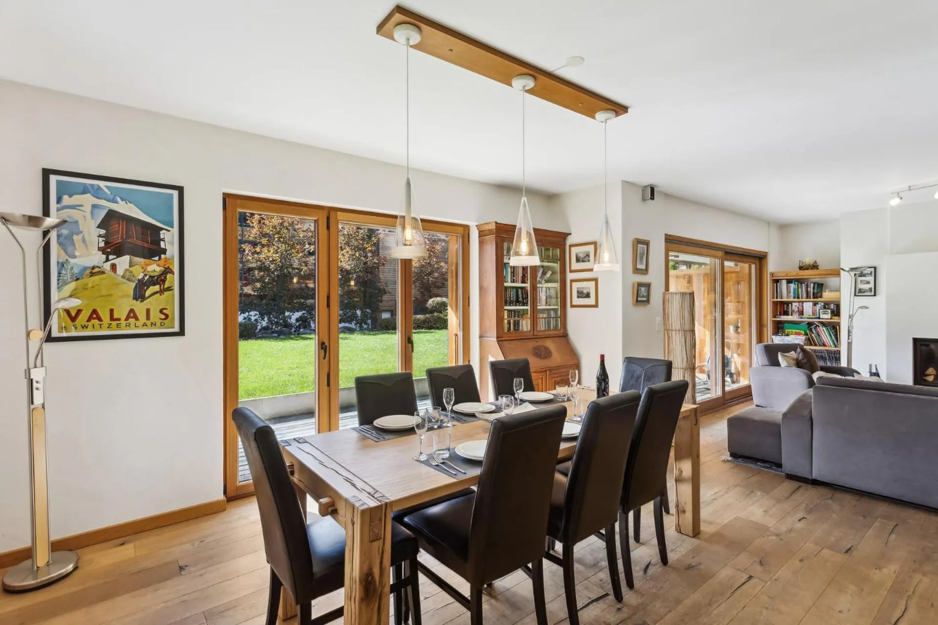 Dining area in The Lodge by Mrs Miggins