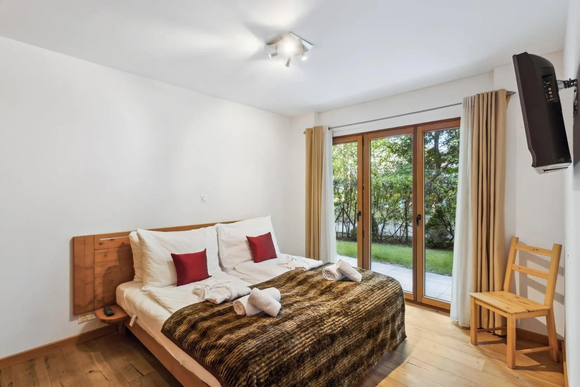 Bedroom, Bed in The Lodge by Mrs Miggins