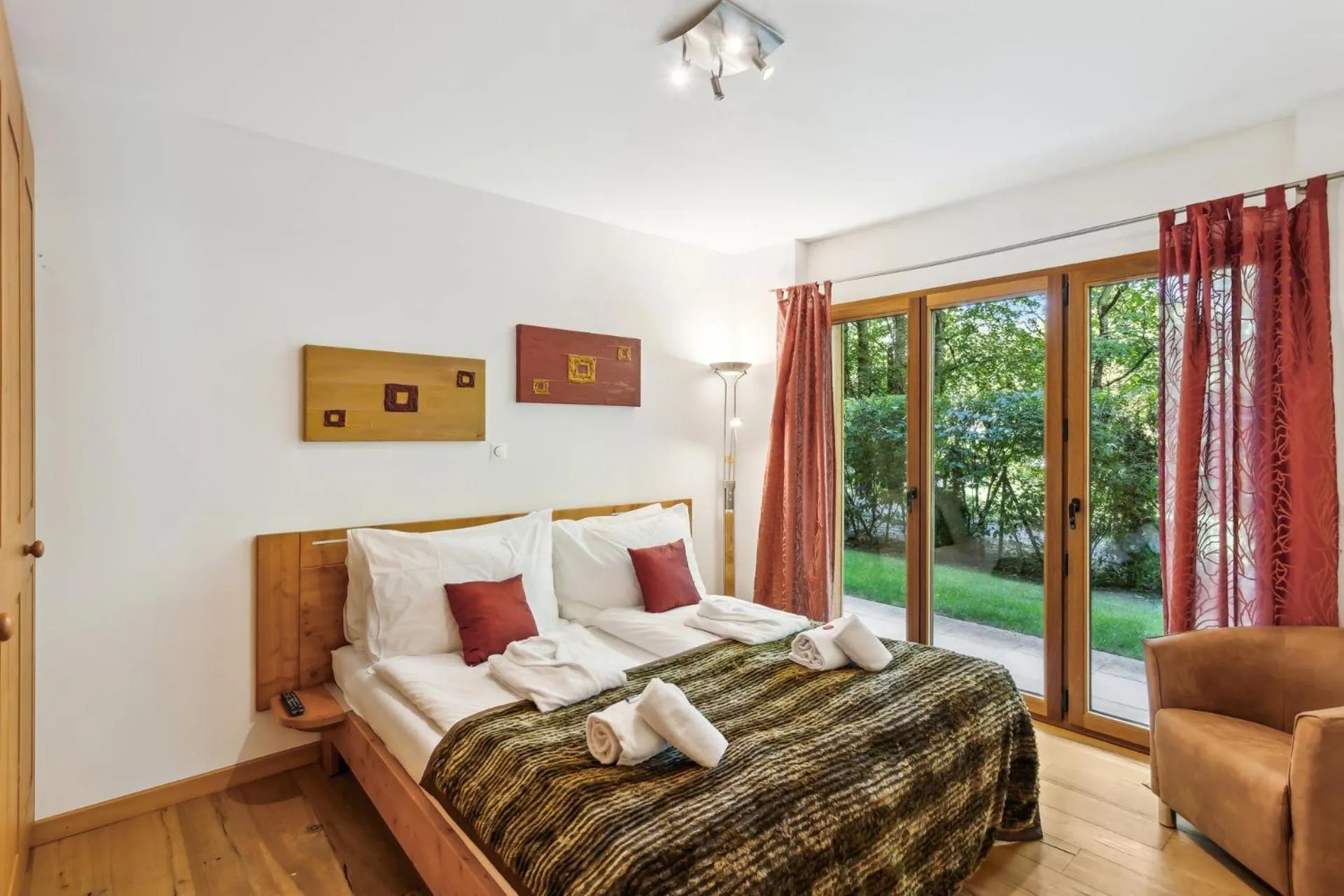 Photo of the whole room, Bed in The Lodge by Mrs Miggins