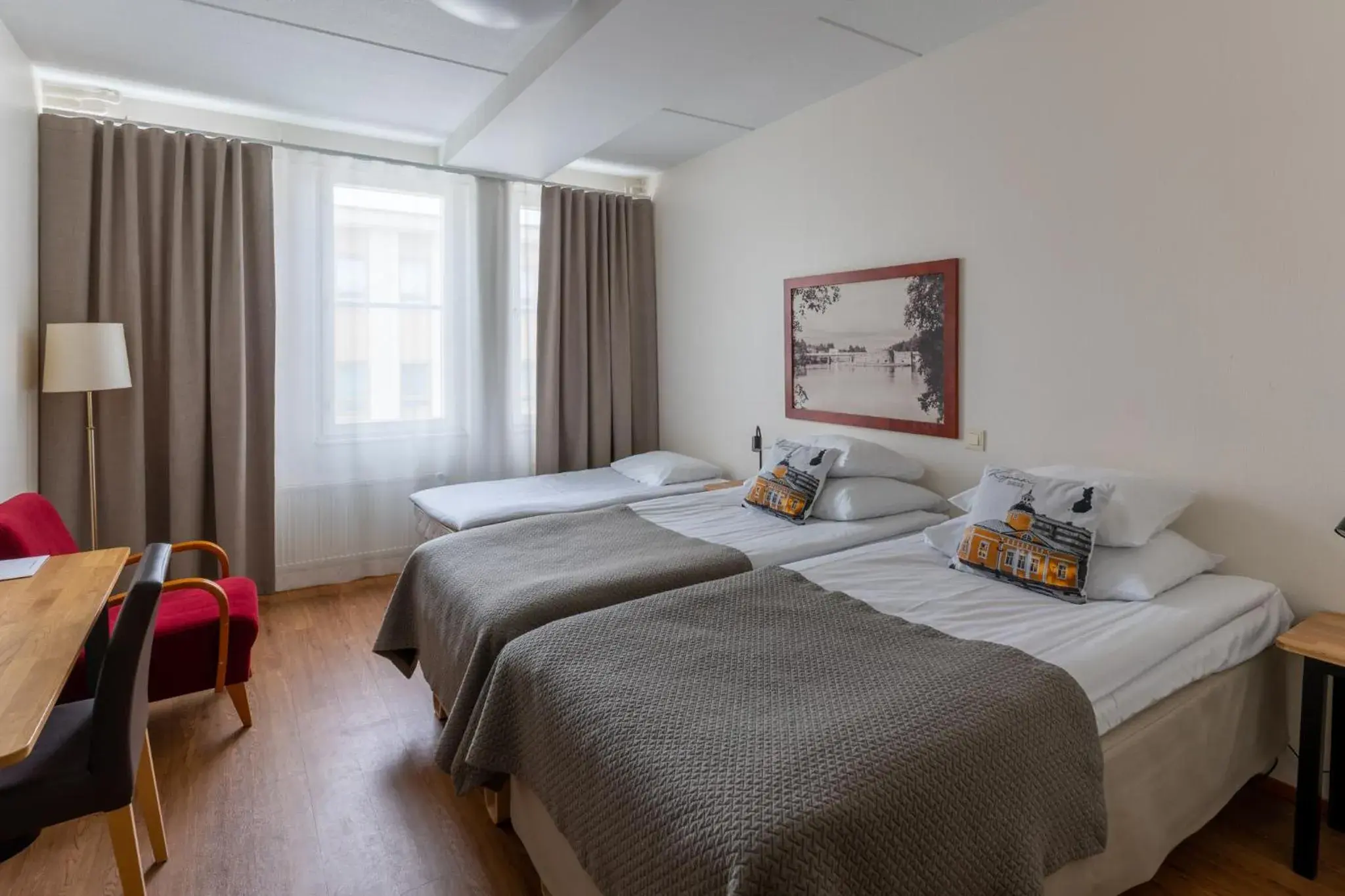 Bedroom, Bed in Original Sokos Hotel Valjus Kajaani Bedroom, Bed in Original Sokos Hotel Valjus Kajaani