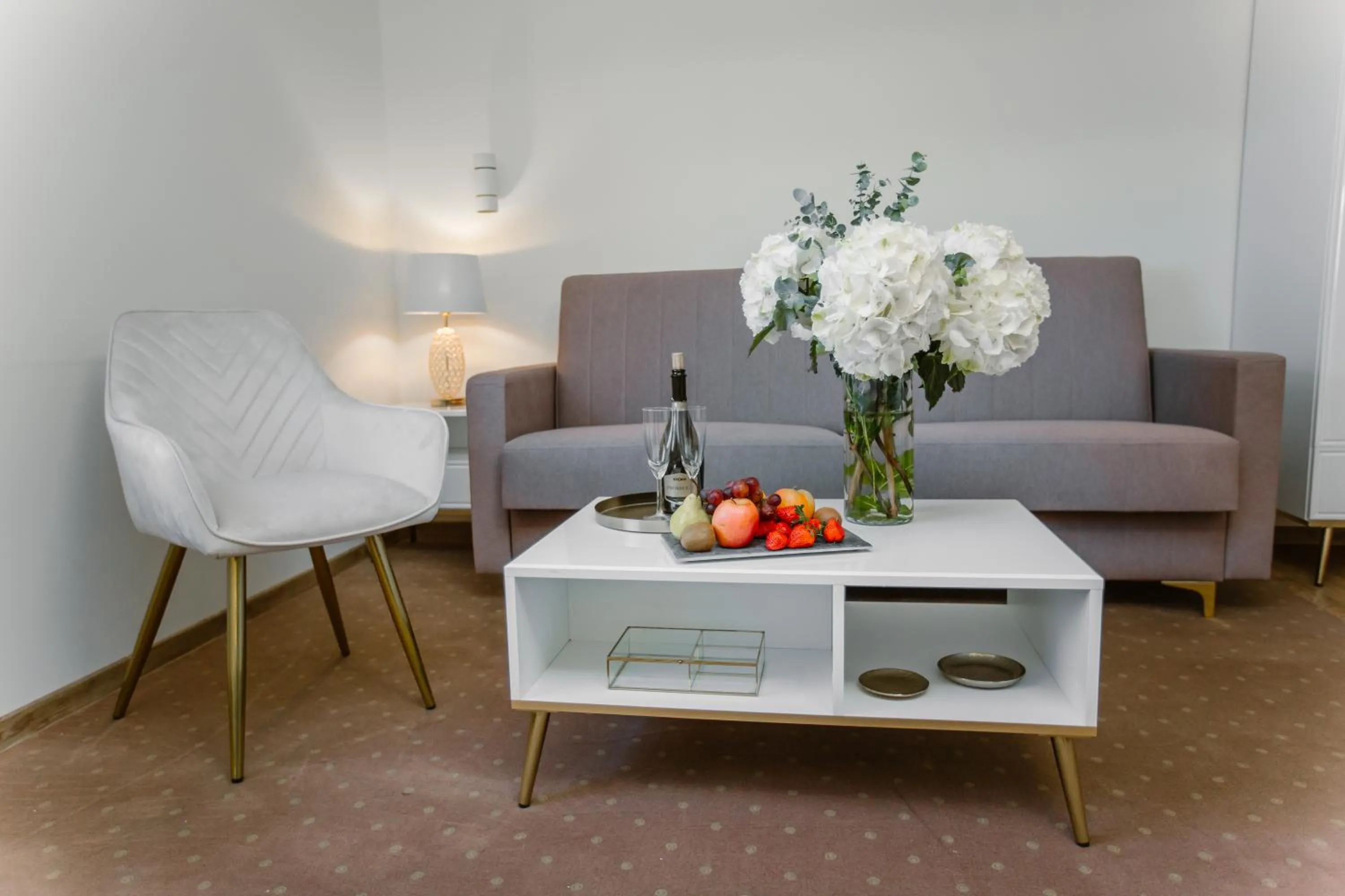 Seating area in Hotel Kosmowski