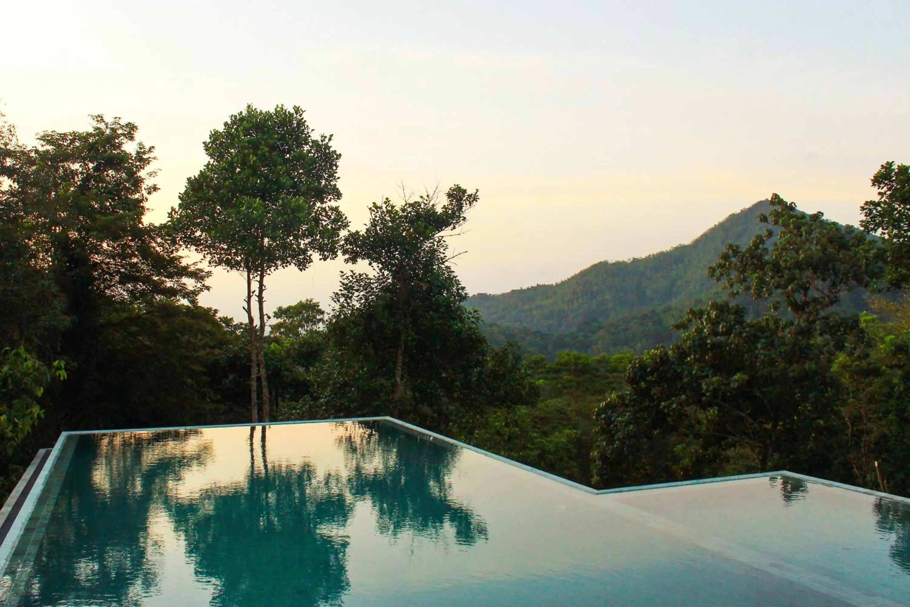 Swimming pool in AHAS GAWWA Eco Lodge