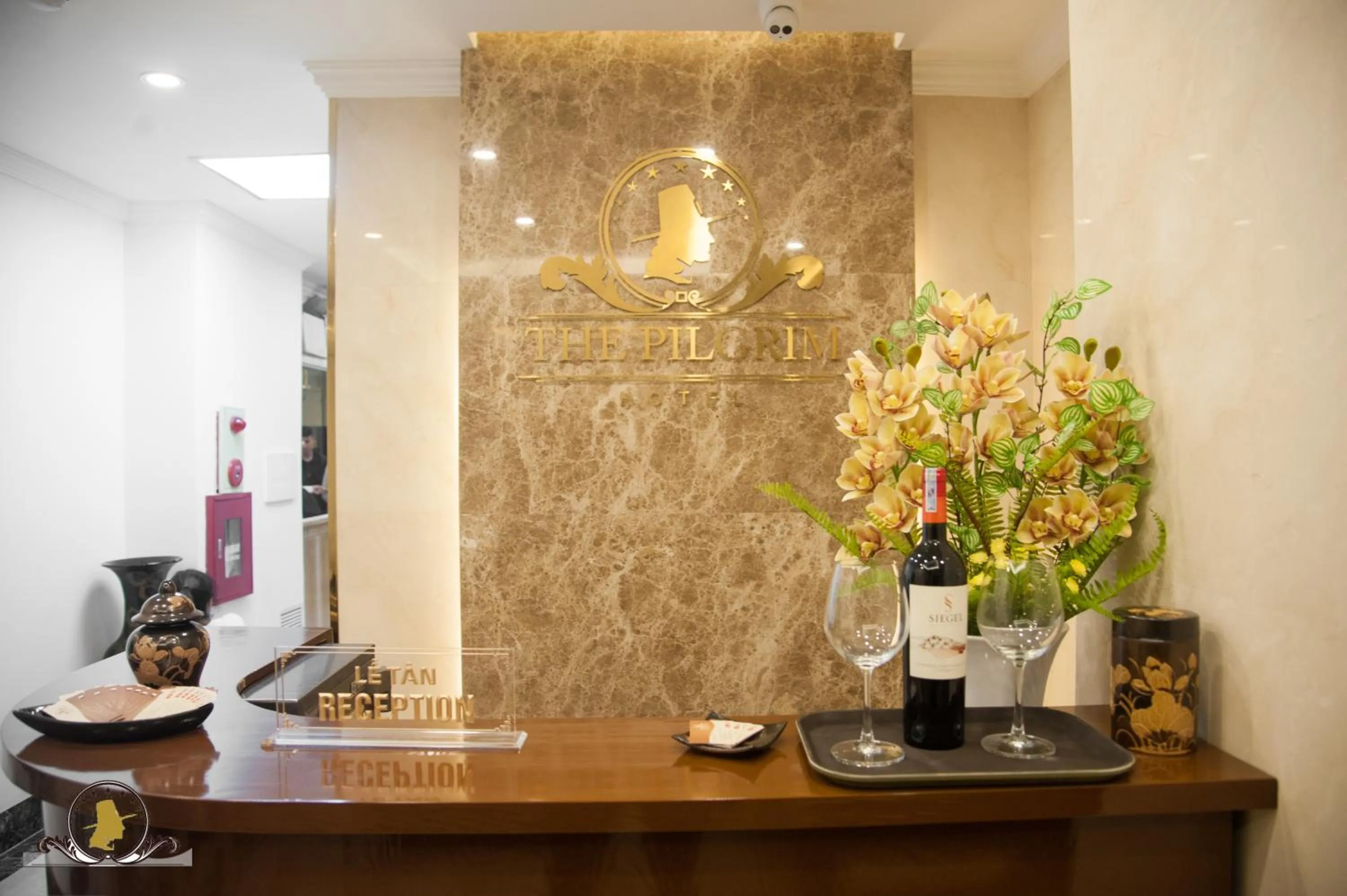 Living room in The Pilgrim Hotel