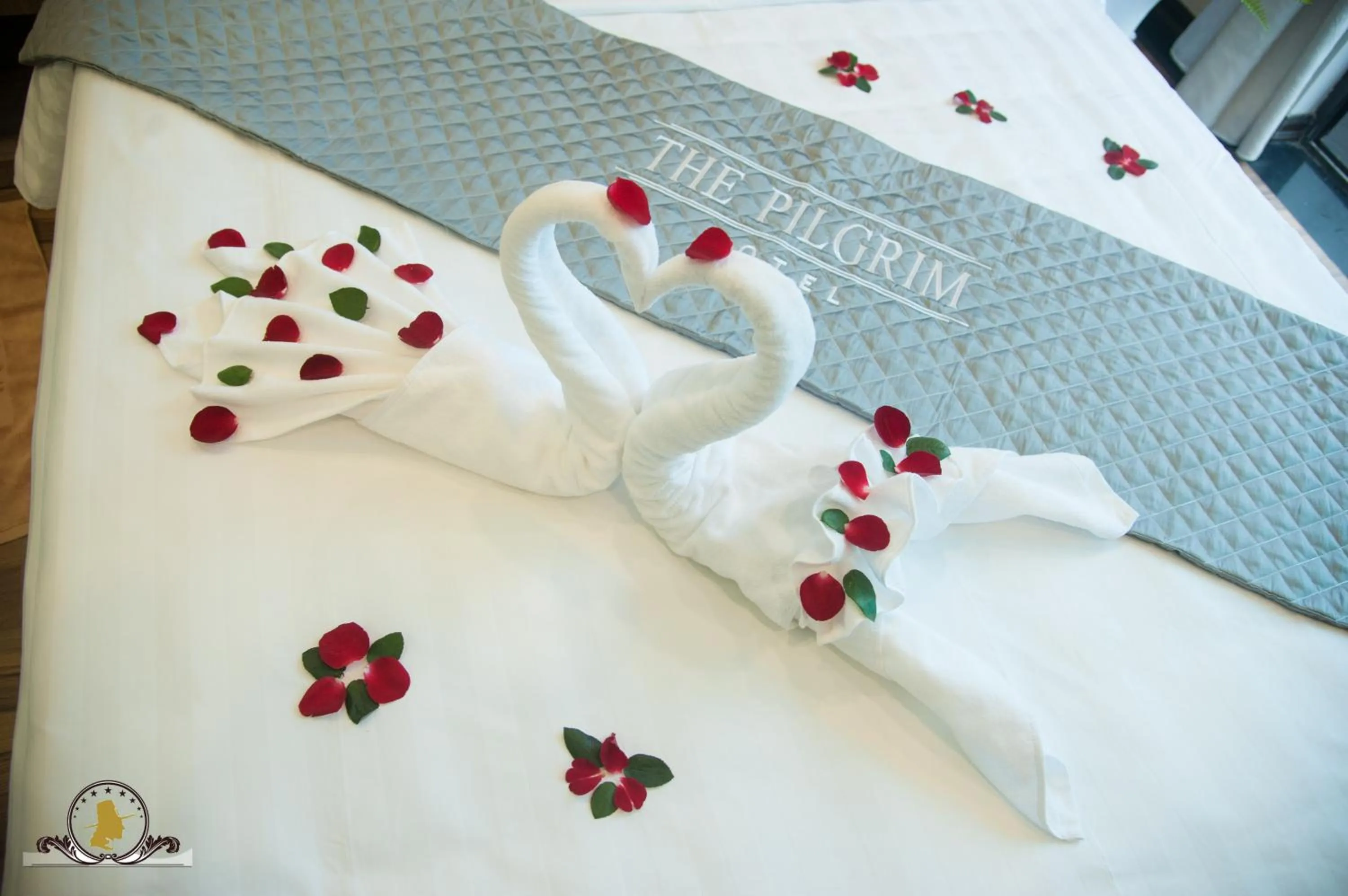 Bed in The Pilgrim Hotel