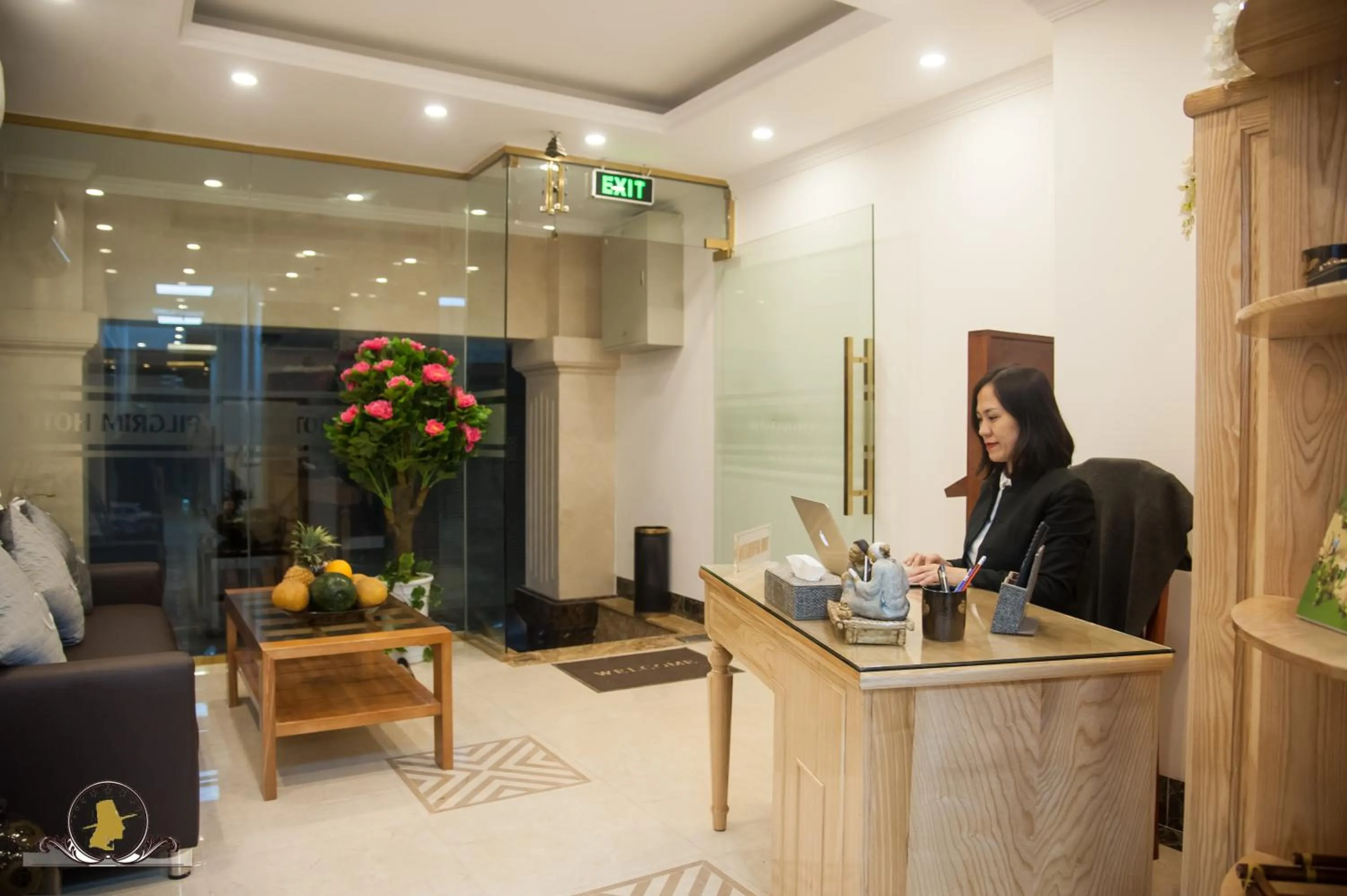 Living room in The Pilgrim Hotel