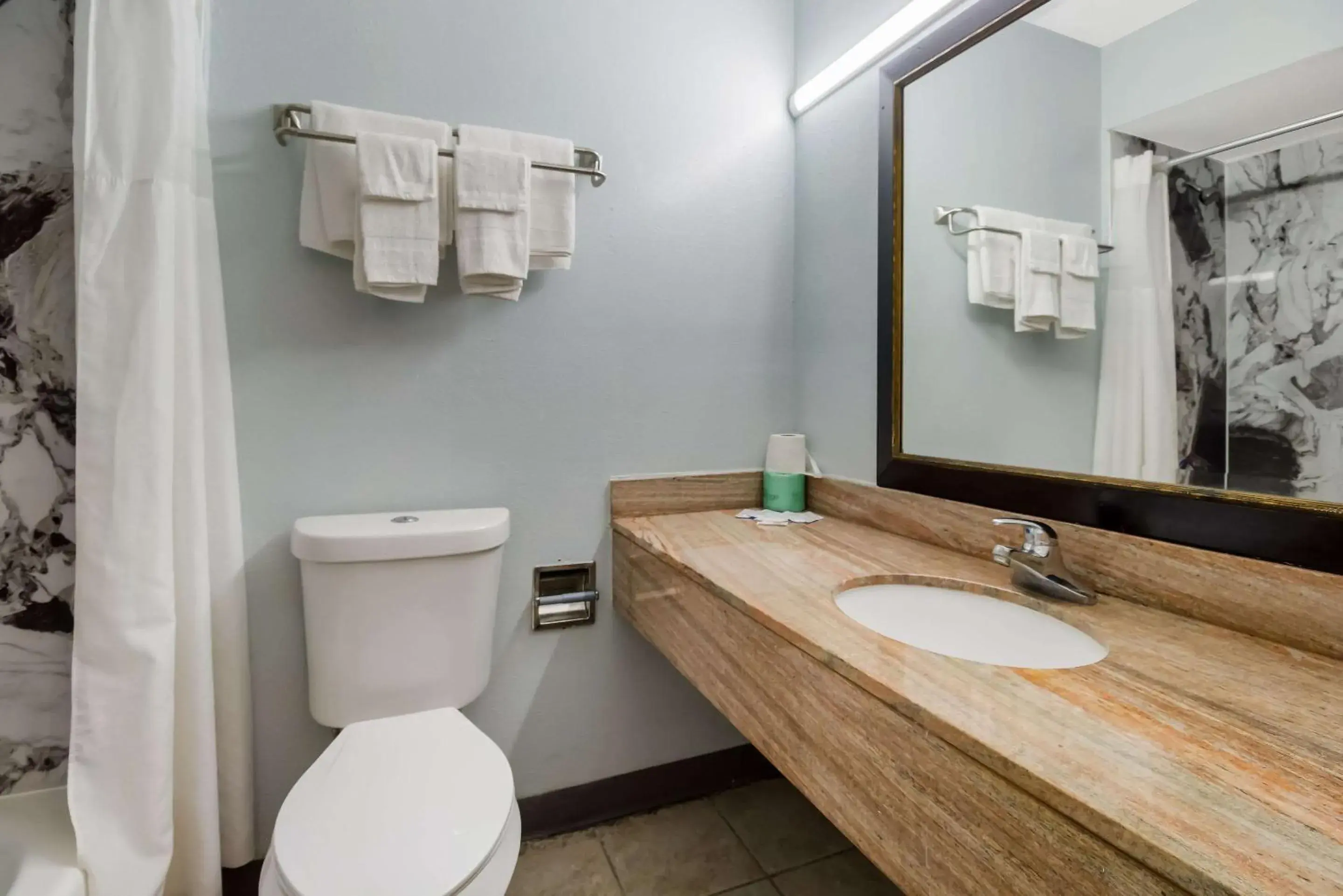 Bedroom in Rodeway Inn Conference Center Bedroom in Rodeway Inn Conference Center