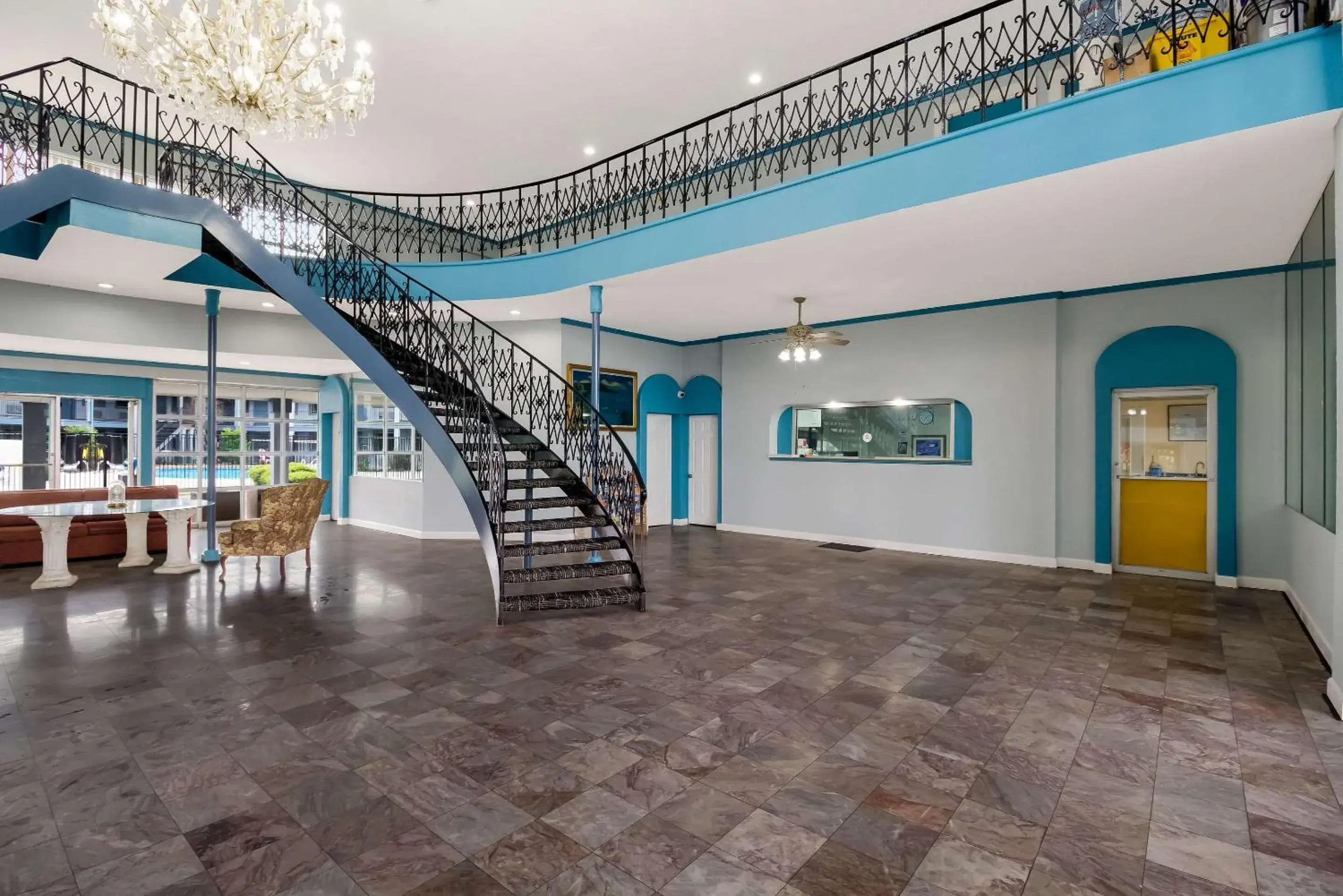 Lobby or reception in Rodeway Inn Conference Center Lobby or reception in Rodeway Inn Conference Center