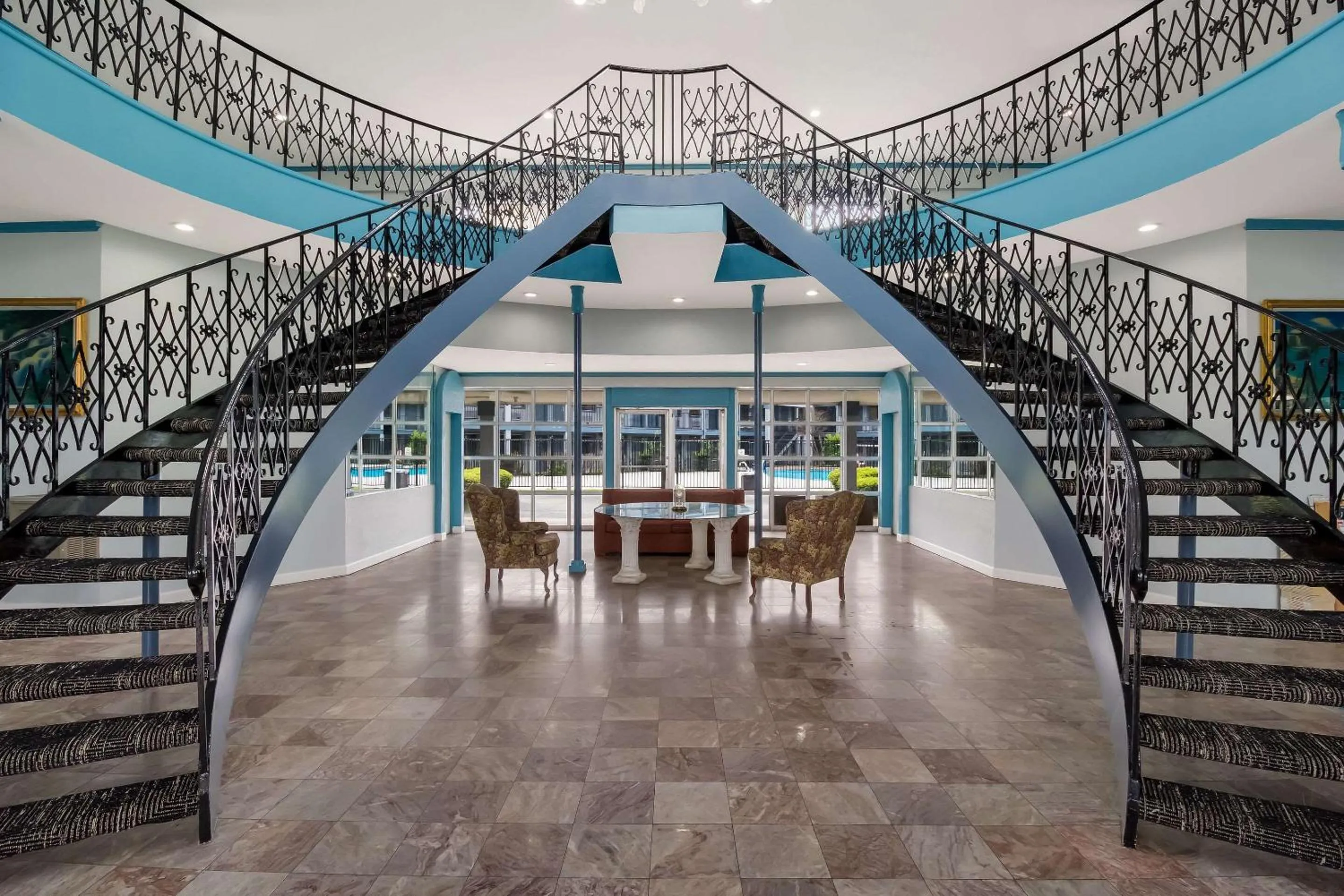 Lobby or reception in Rodeway Inn Conference Center