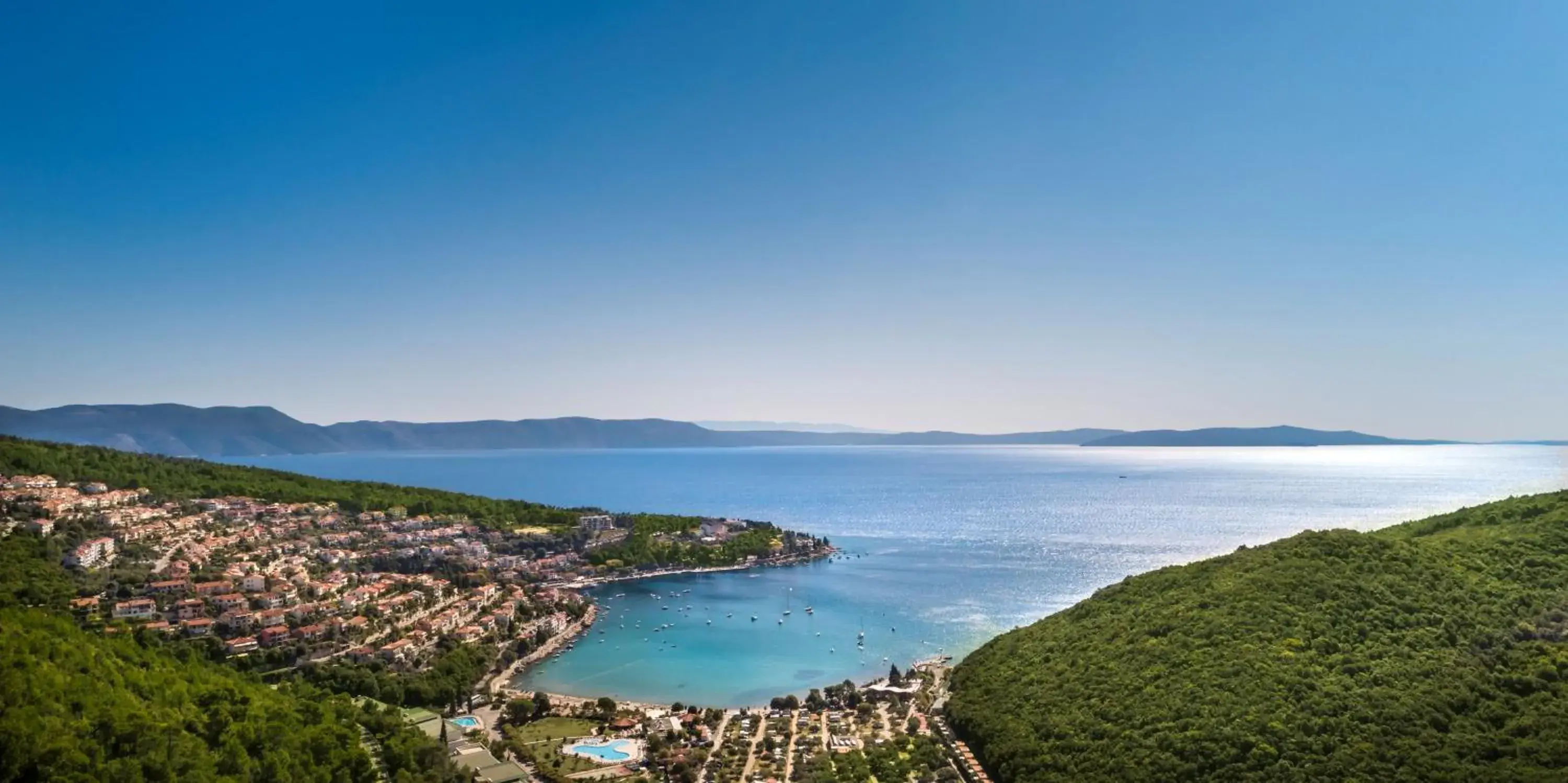 Bird's eye view in Valamar Sanfior Hotel & Casa Bird's eye view in Valamar Sanfior Hotel & Casa