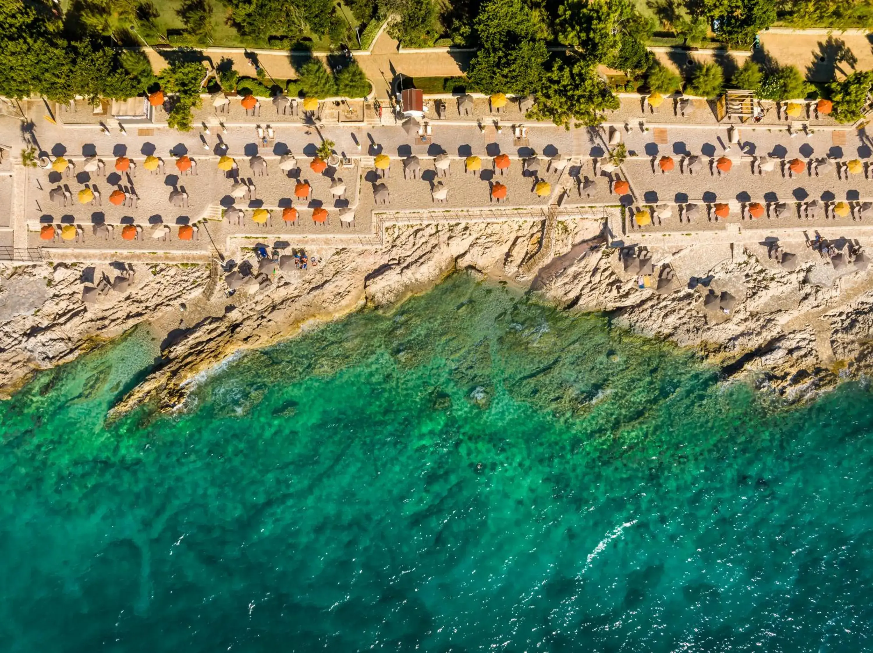 Bird's eye view in Valamar Sanfior Hotel & Casa Bird's eye view in Valamar Sanfior Hotel & Casa