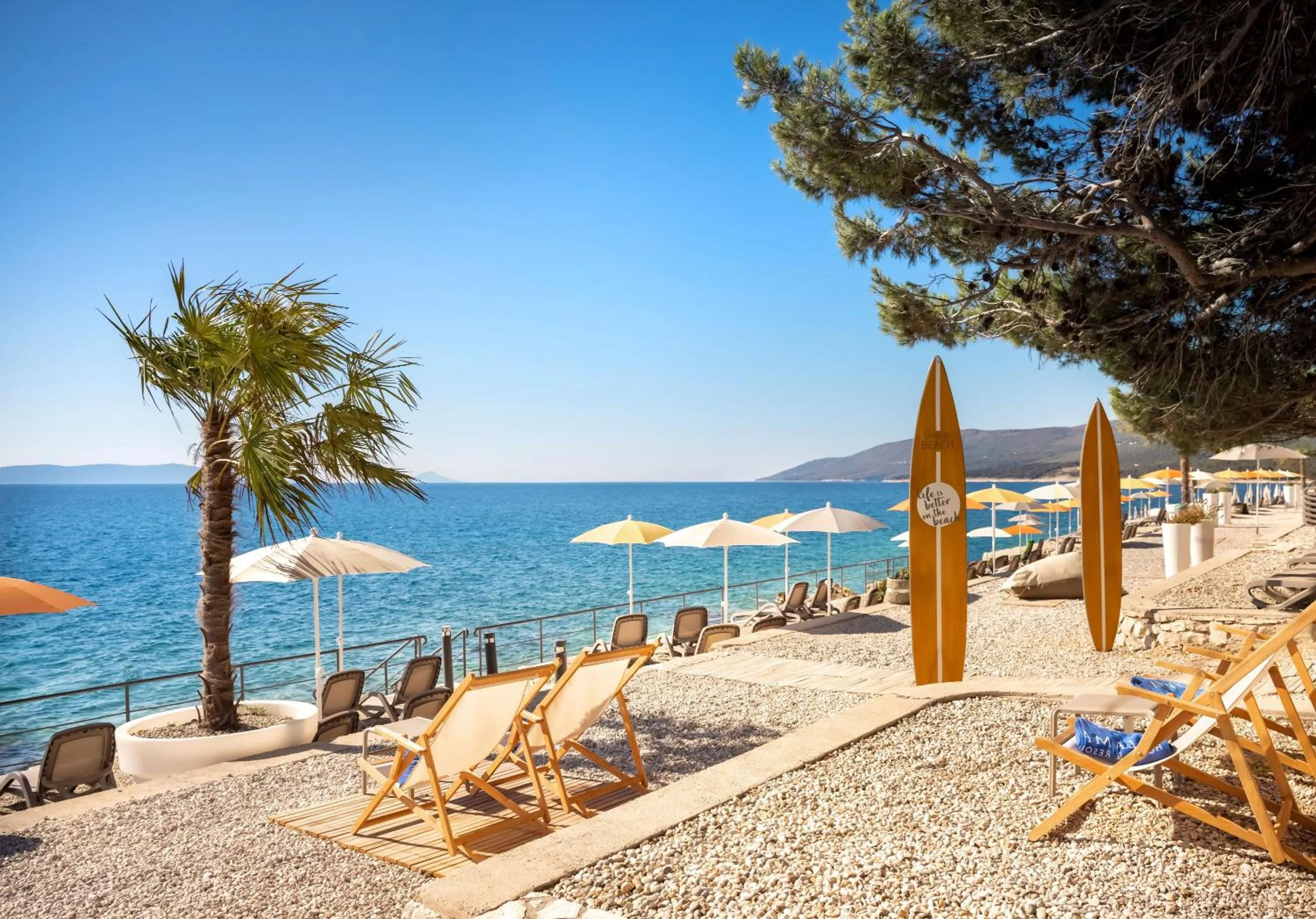 Beach in Valamar Sanfior Hotel & Casa