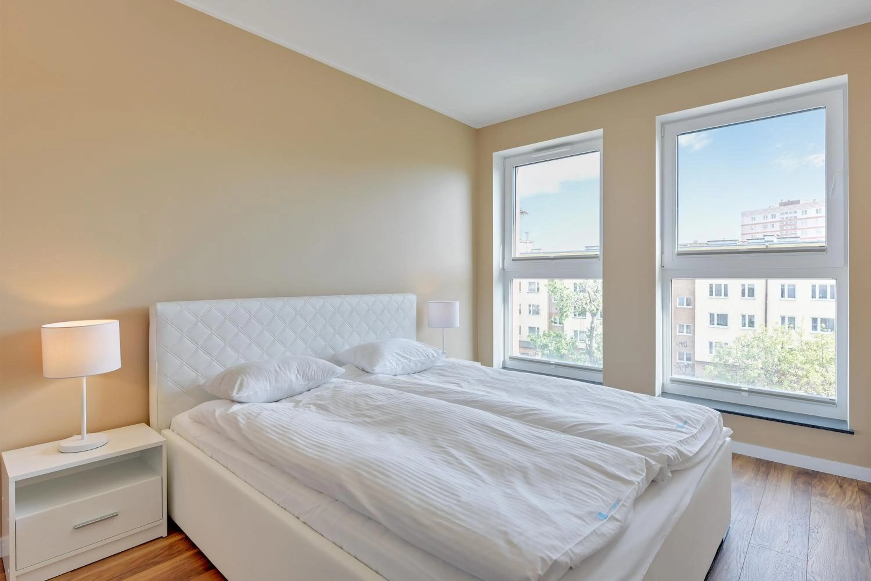 Bed in Angielska Grobla Apartinfo Apartments