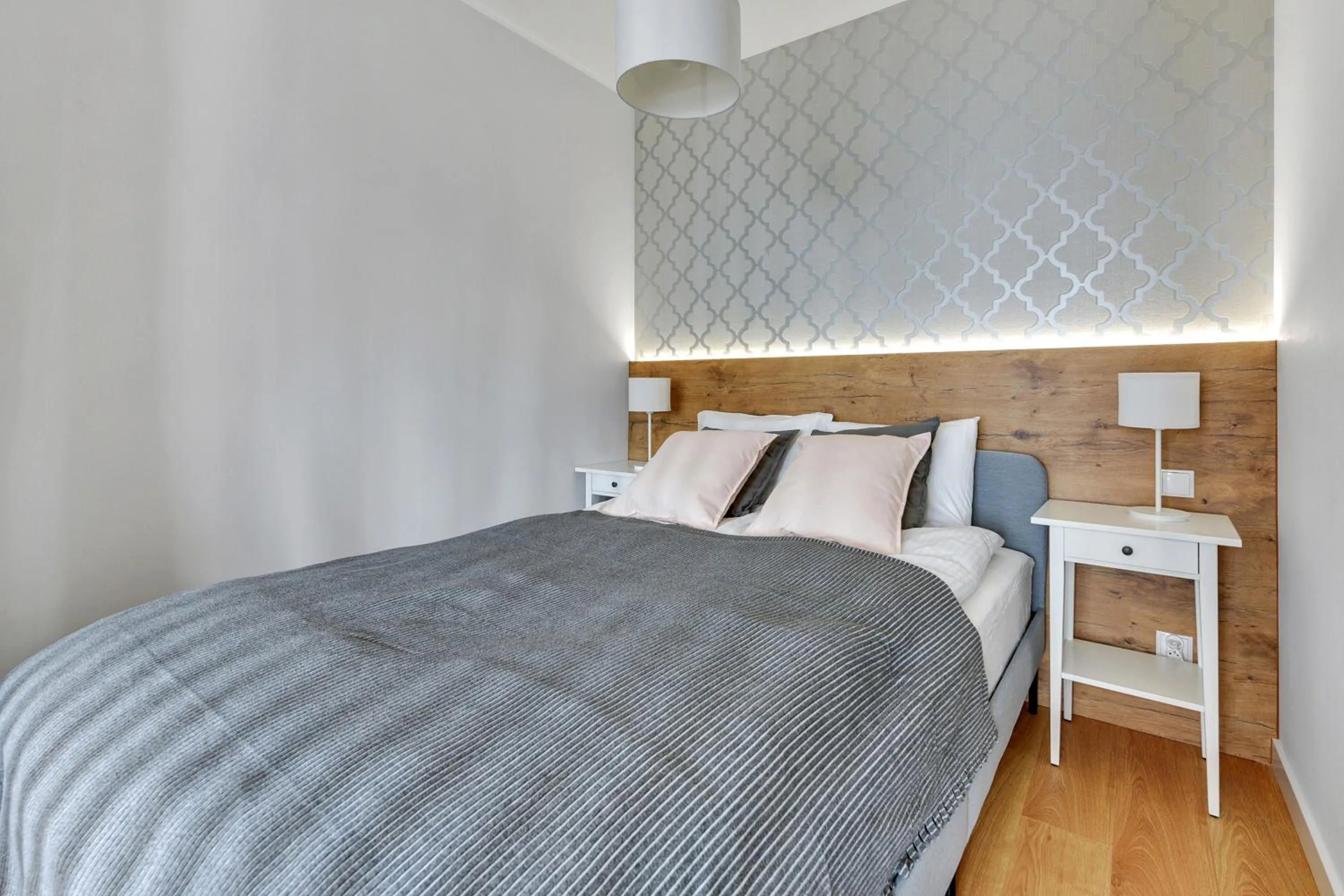 Bed in Angielska Grobla Apartinfo Apartments