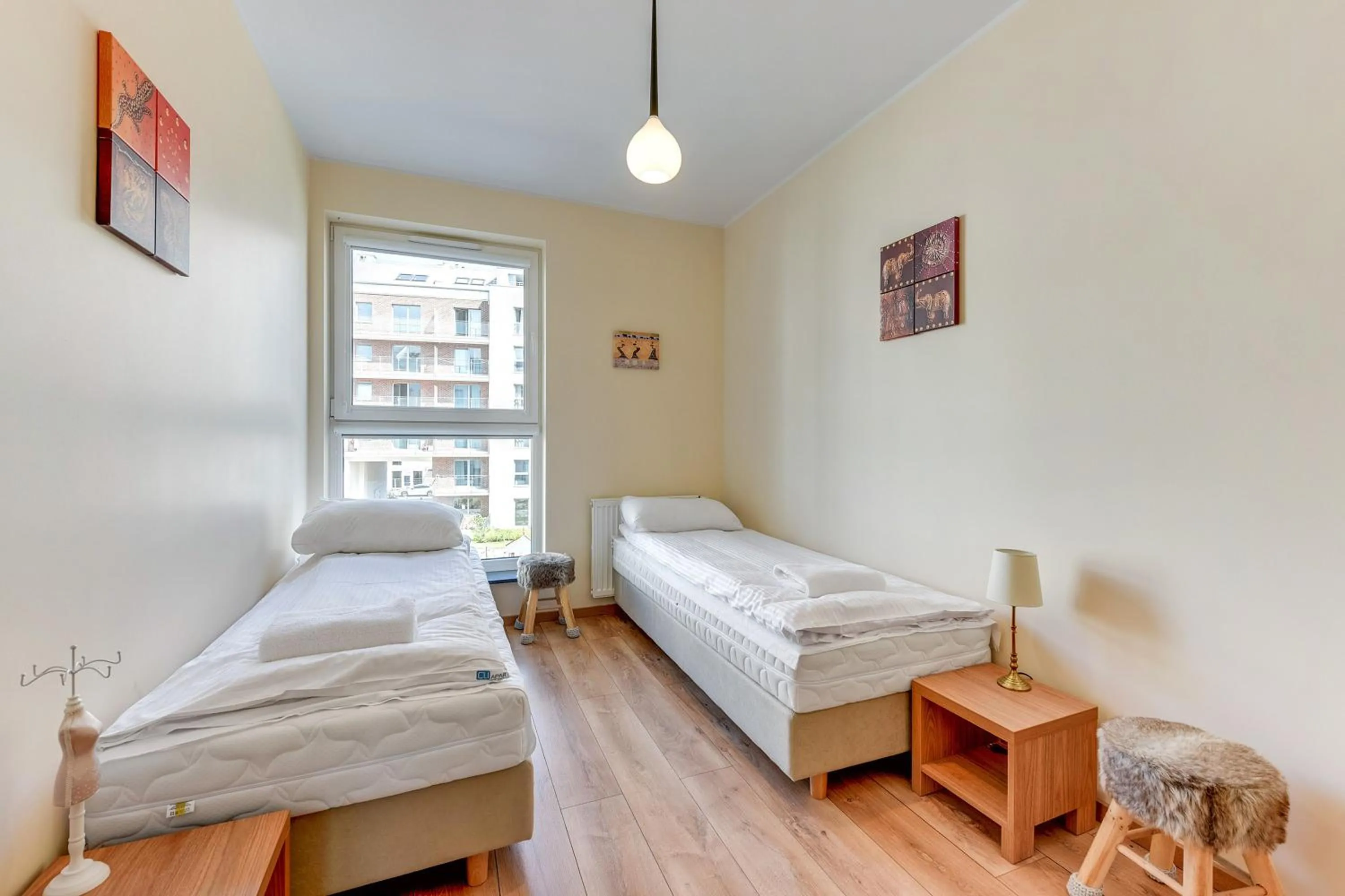 Bed in Angielska Grobla Apartinfo Apartments