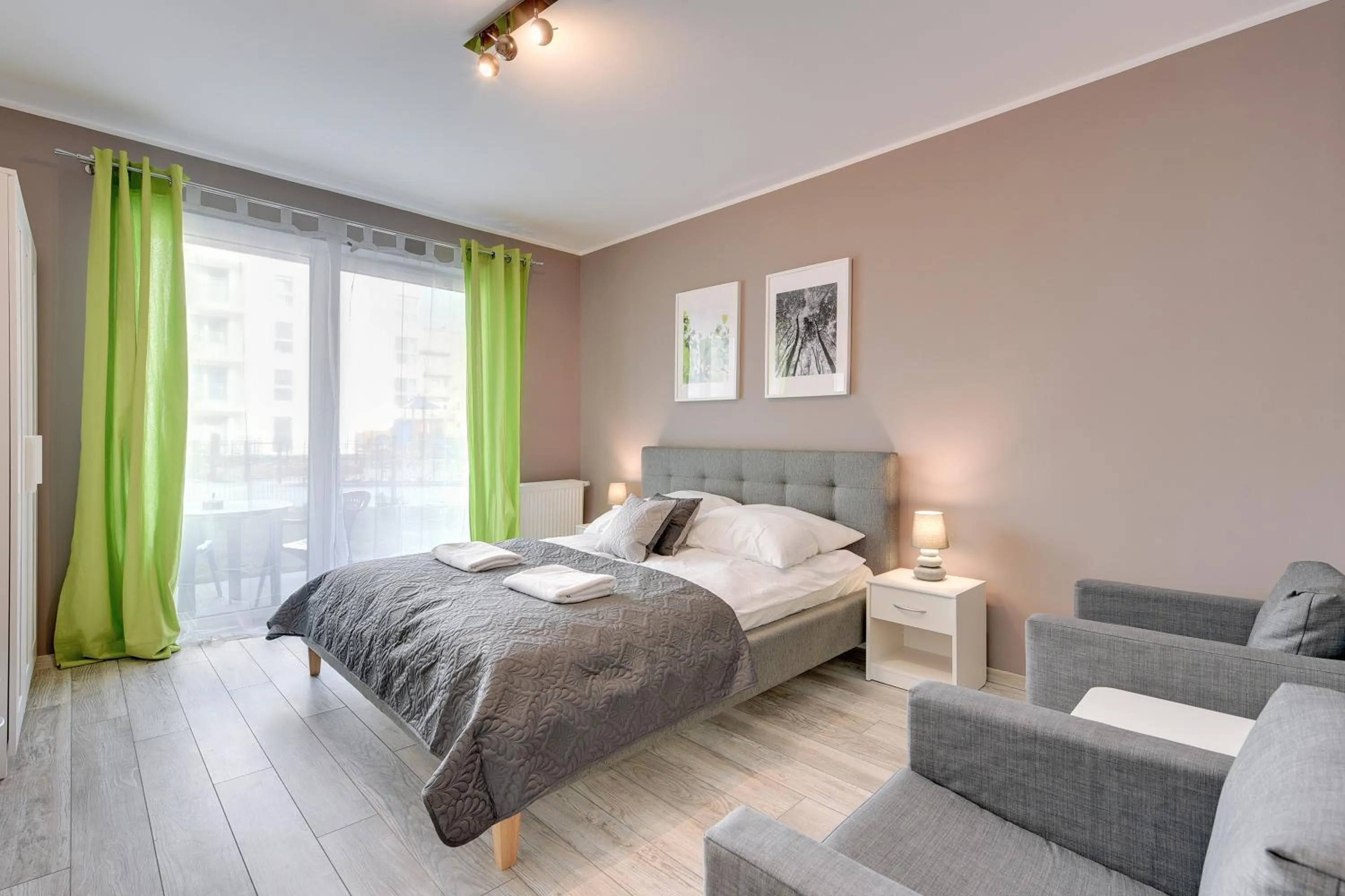 Bed in Angielska Grobla Apartinfo Apartments