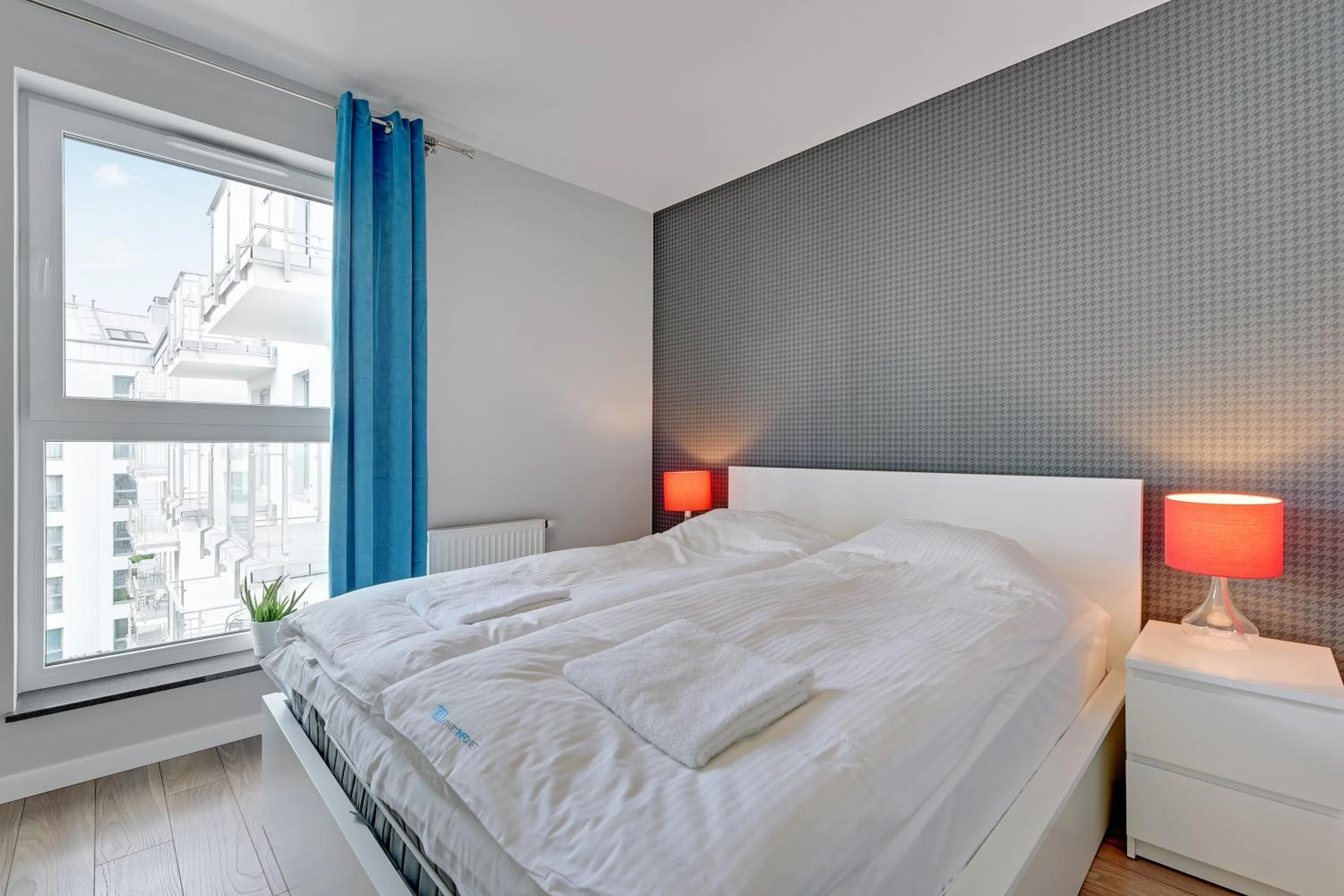 Bed in Angielska Grobla Apartinfo Apartments