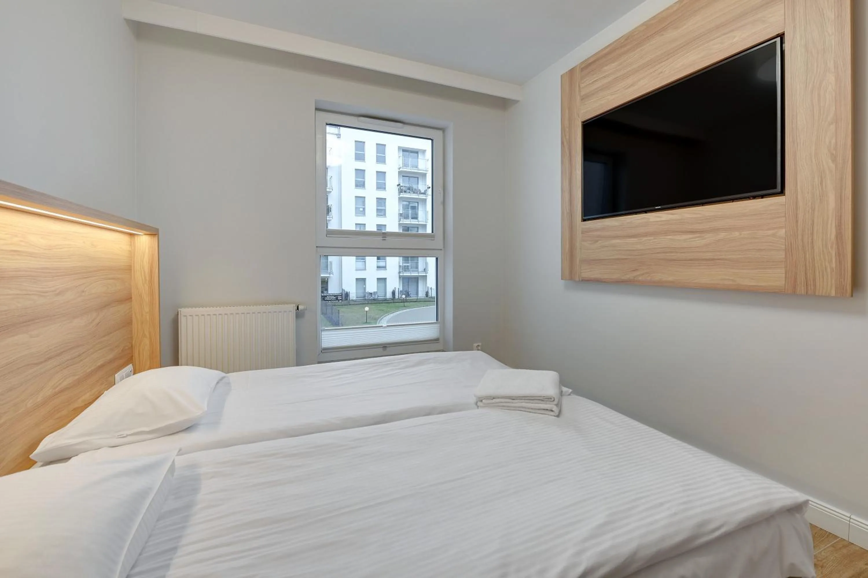 Bed in Angielska Grobla Apartinfo Apartments