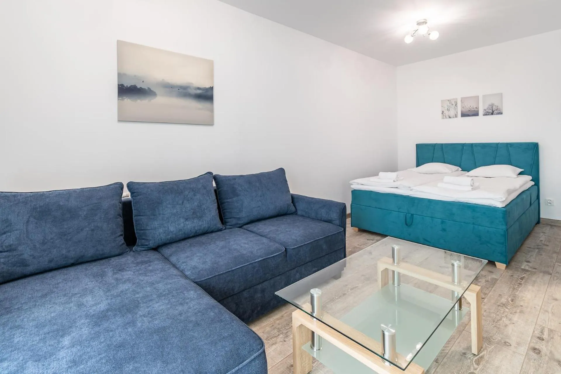 Bed in Angielska Grobla Apartinfo Apartments