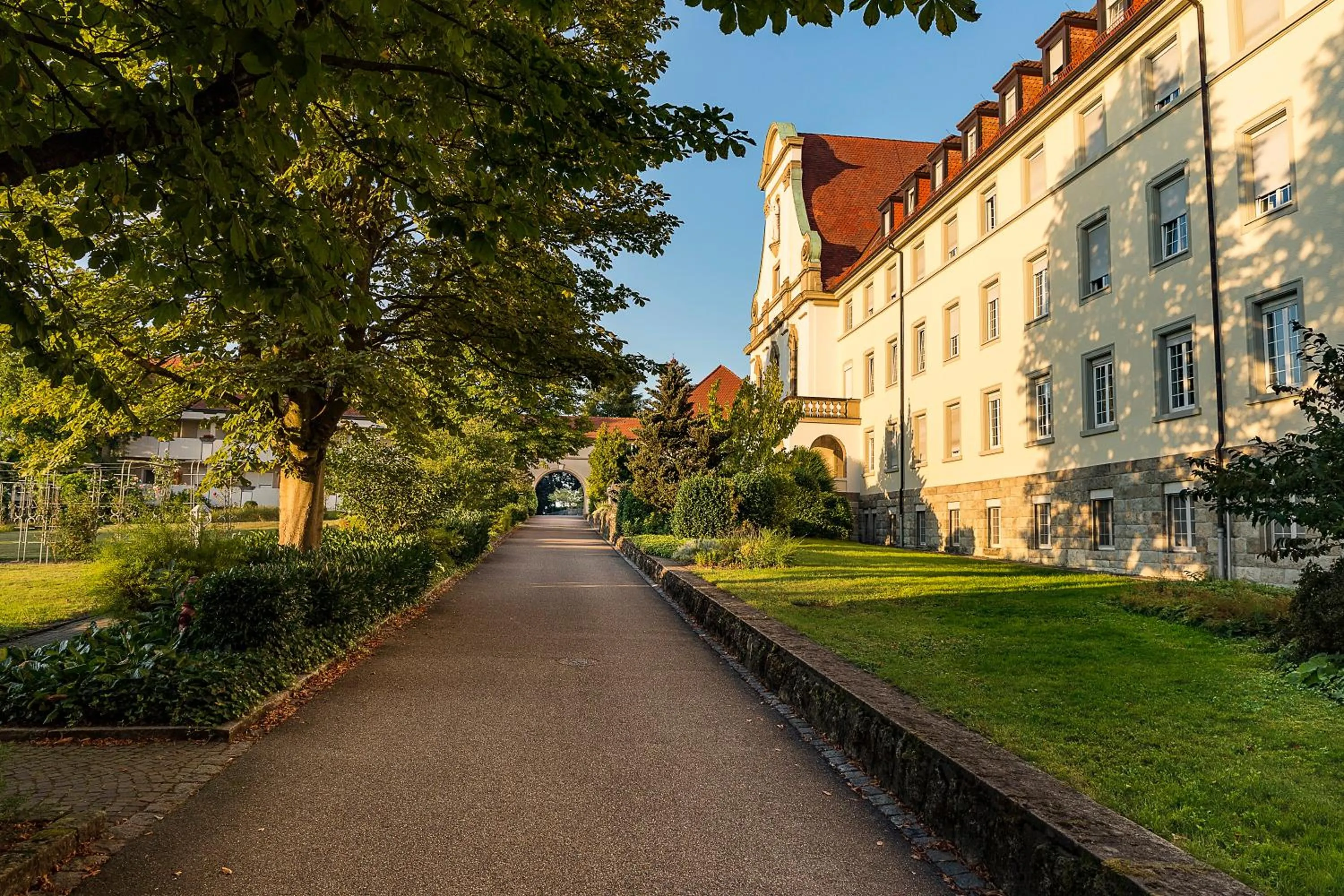 Facade/entrance in Kloster Maria Hilf