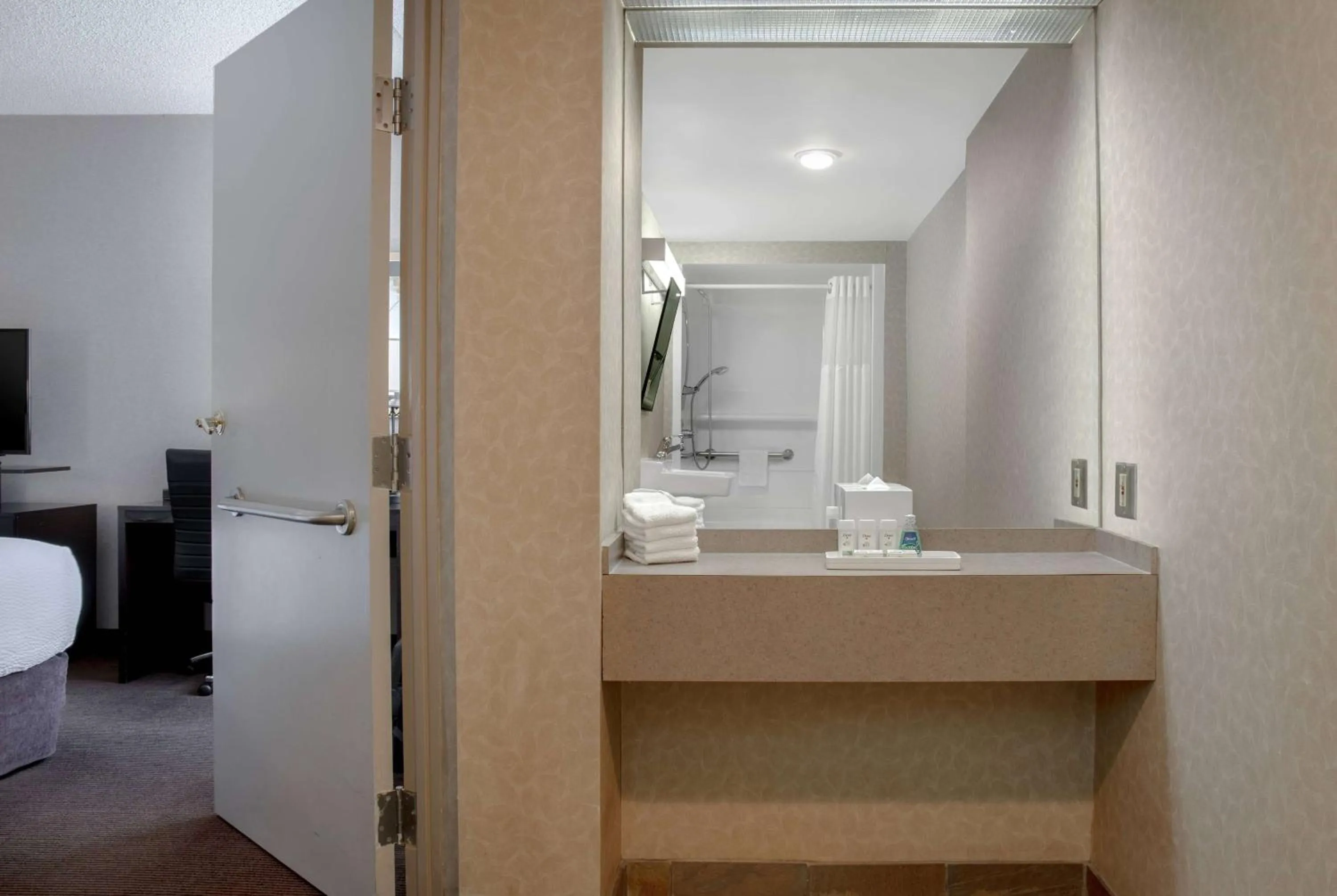 TV and multimedia in Ramada Plaza by Wyndham Calgary Downtown