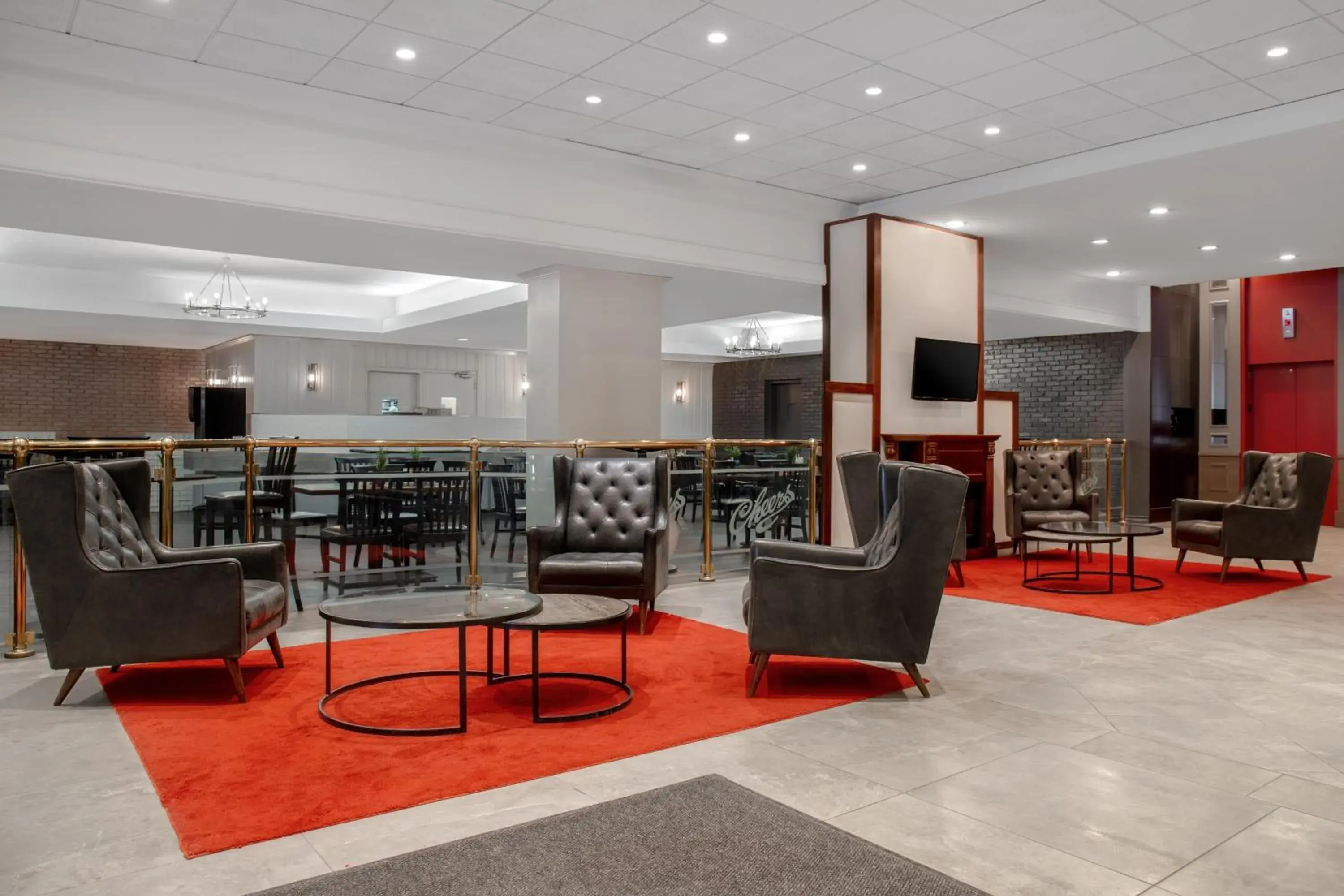 Lobby or reception in Ramada Plaza by Wyndham Calgary Downtown Lobby or reception in Ramada Plaza by Wyndham Calgary Downtown