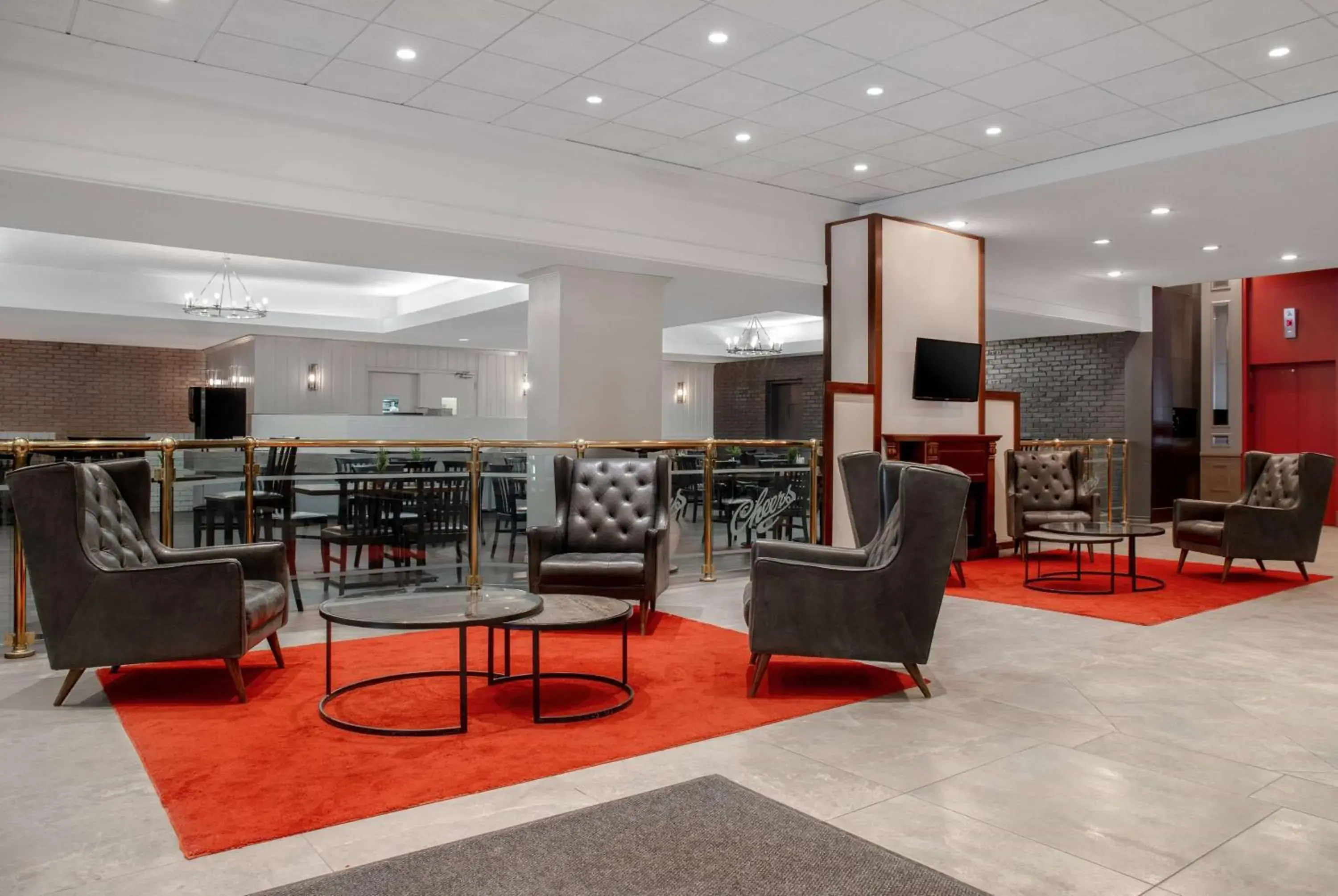 Lobby or reception in Ramada Plaza by Wyndham Calgary Downtown Lobby or reception in Ramada Plaza by Wyndham Calgary Downtown