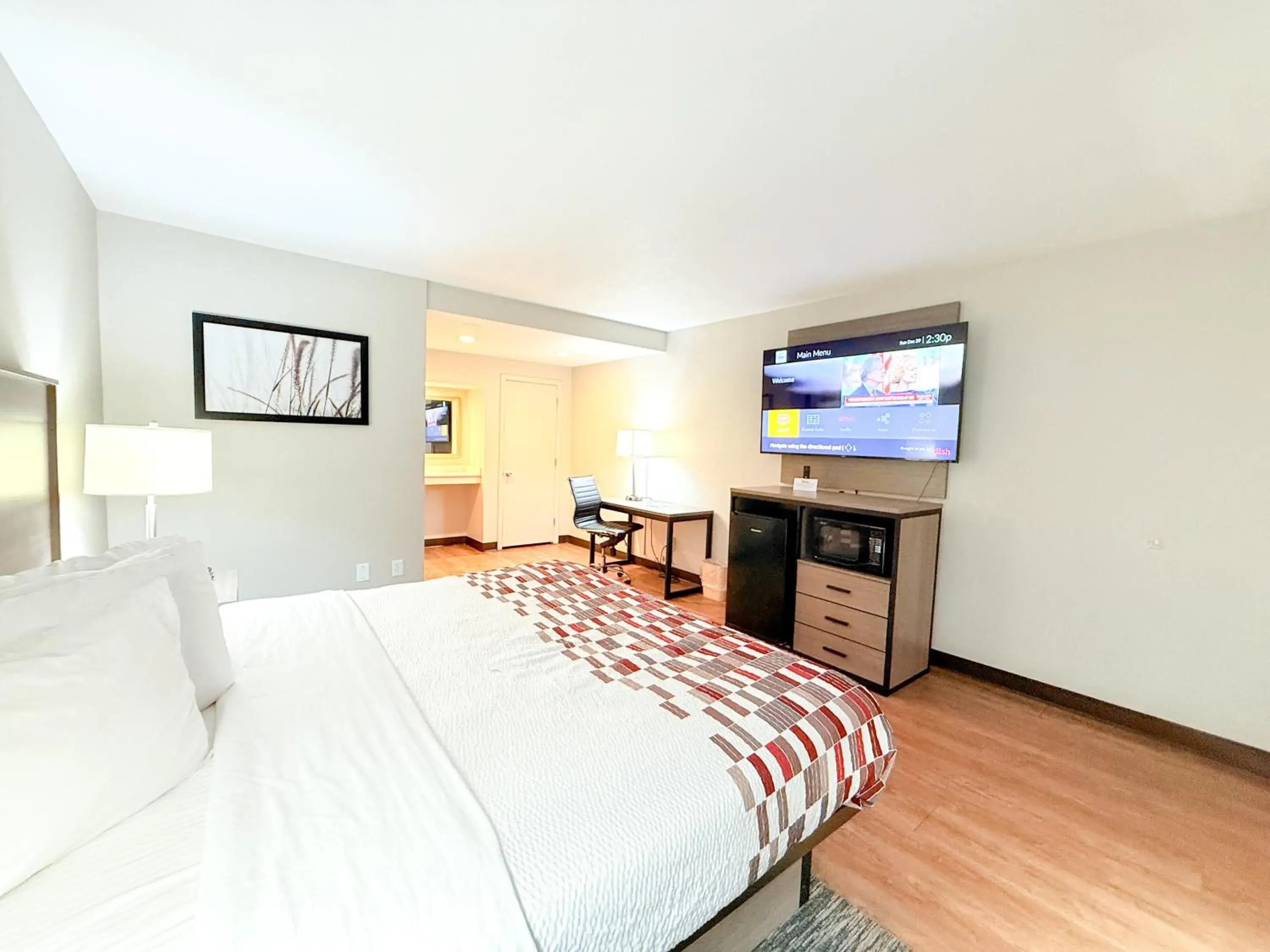 Bed in Red Roof Inn Tucson Downtown - University Bed in Red Roof Inn Tucson Downtown - University