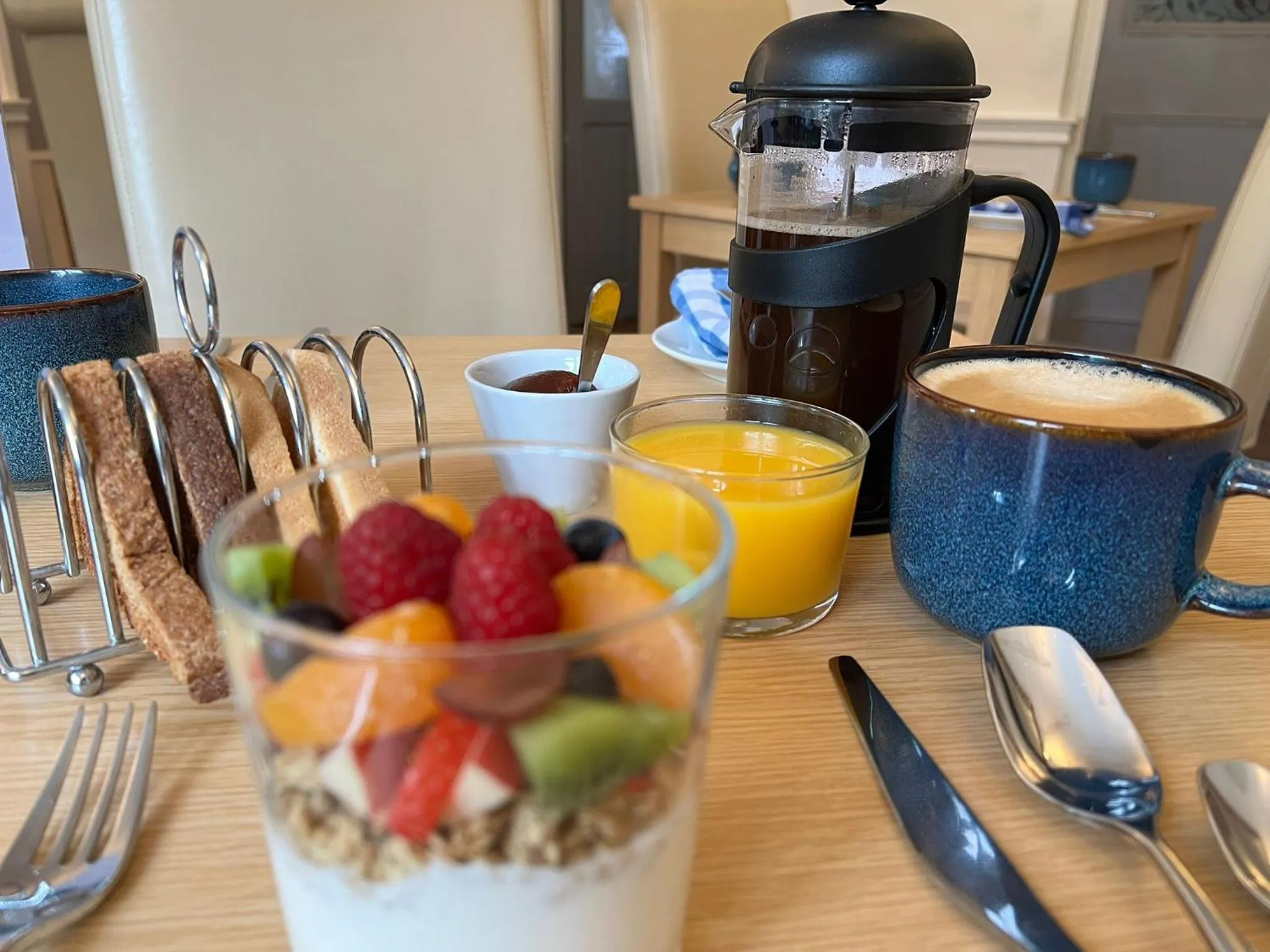 Breakfast in Eagle View Guest House