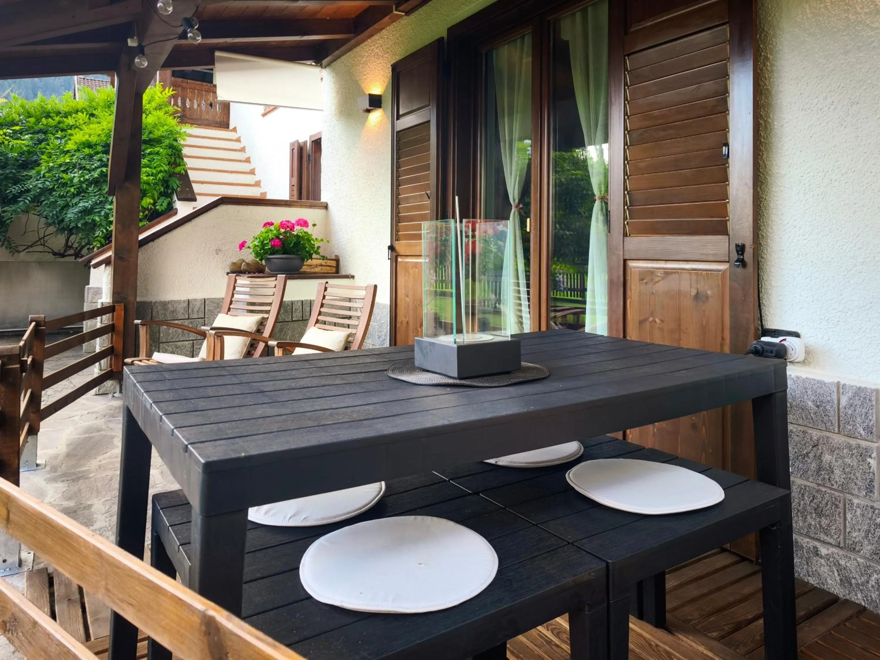 Patio in La CRI Bed & Breakfast