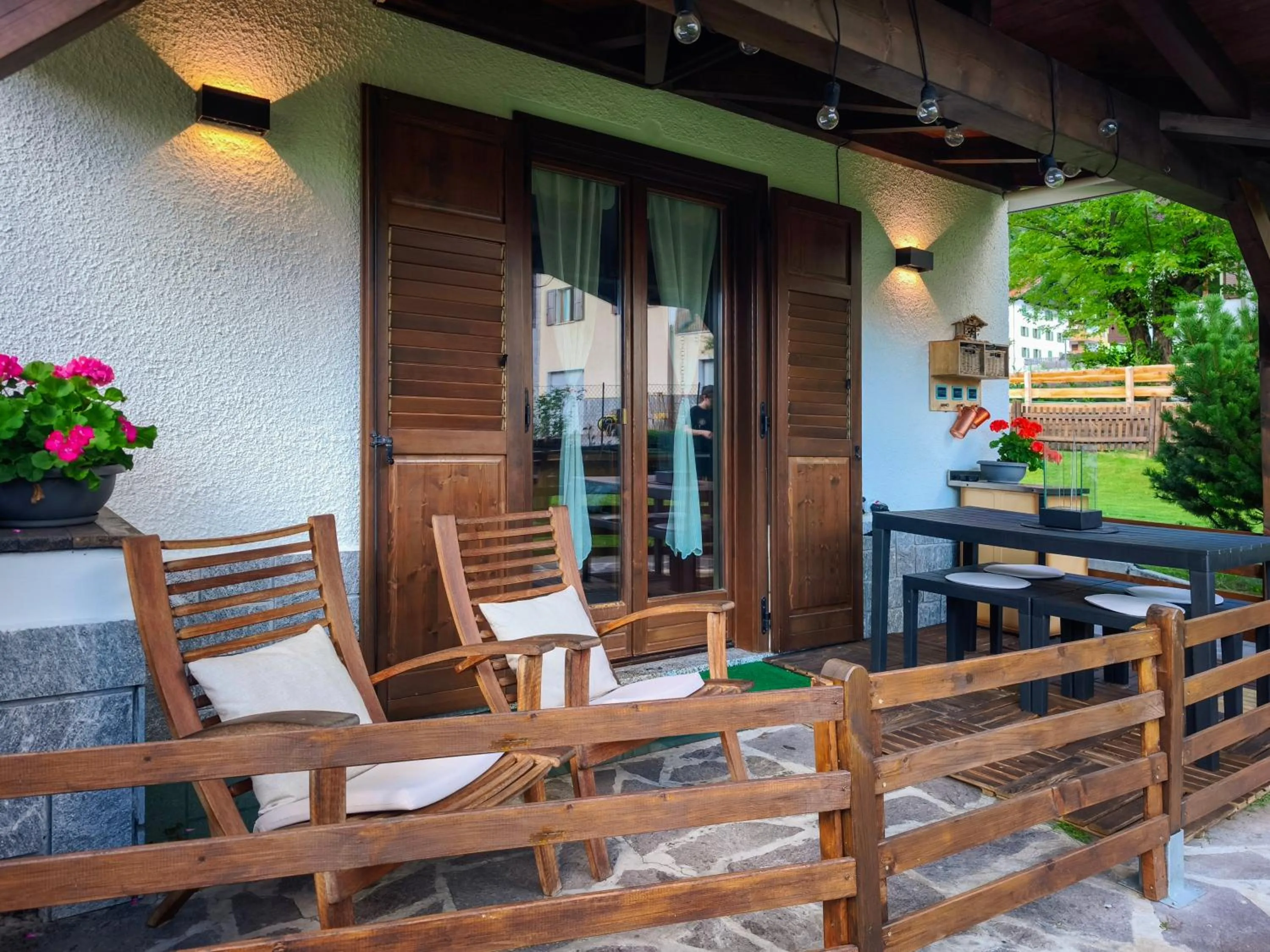 Patio in La CRI Bed & Breakfast