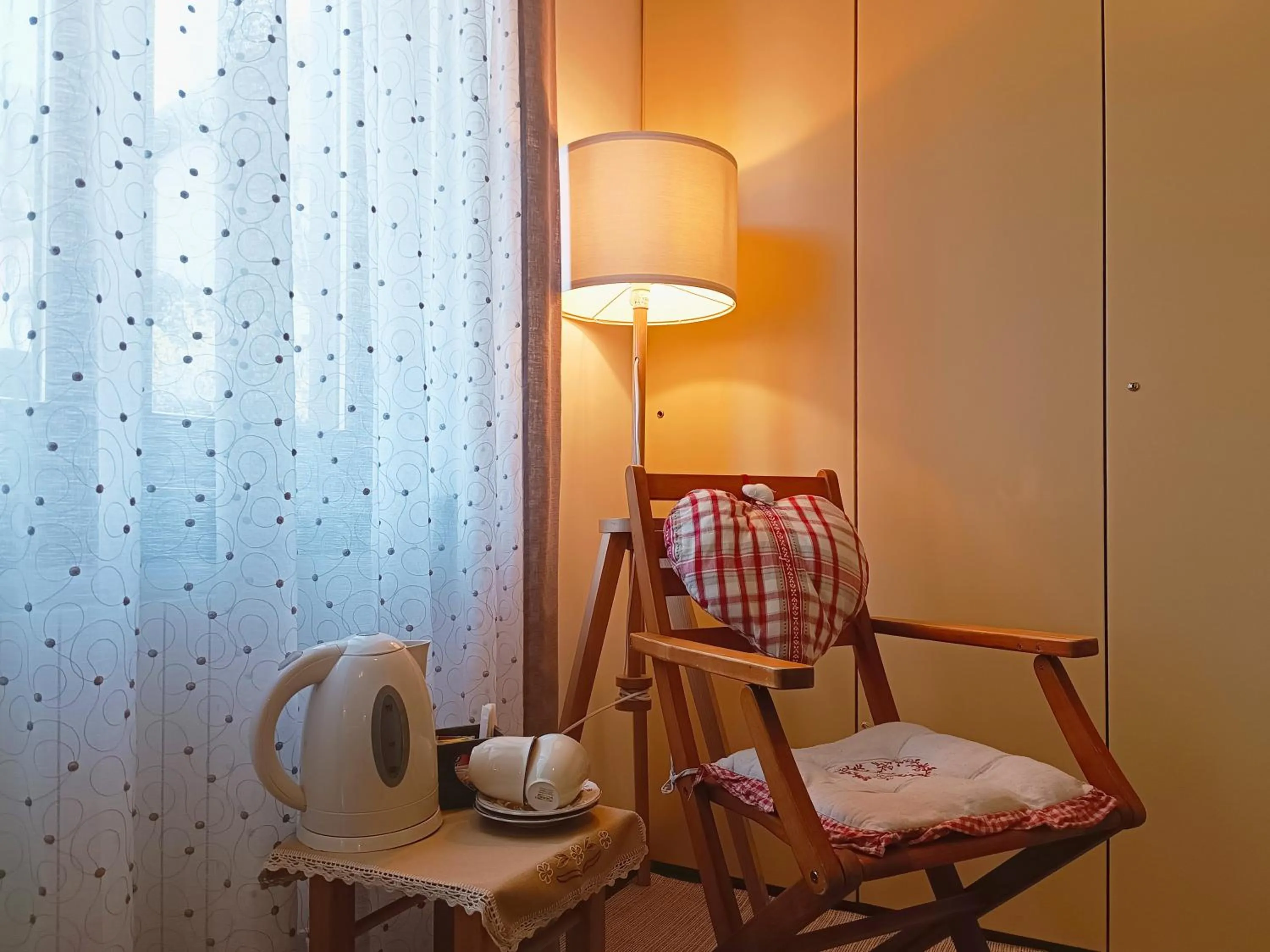 Decorative detail in La CRI Bed & Breakfast