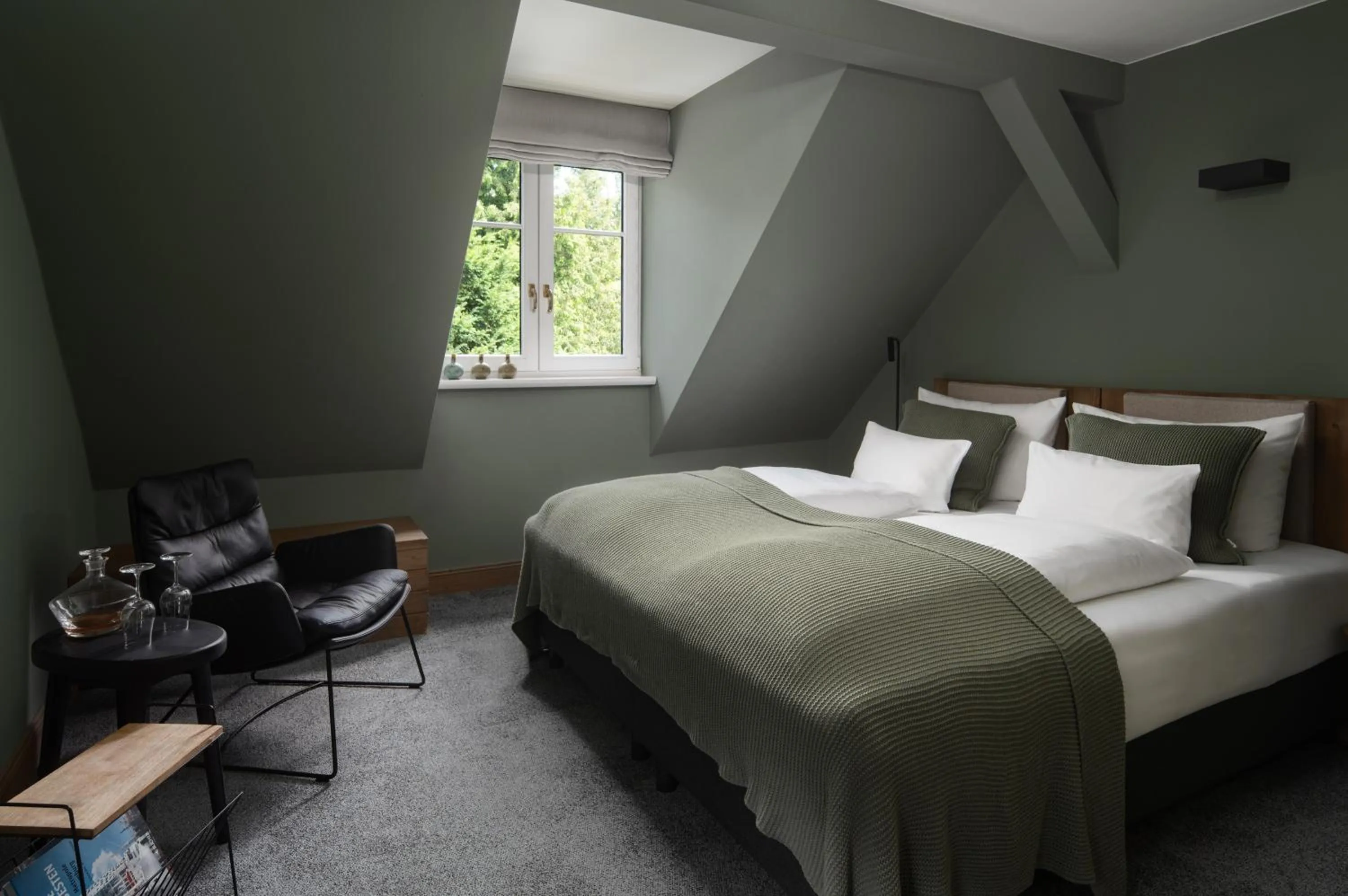 Bed in Landhaus Flottbek Boutique Hotel