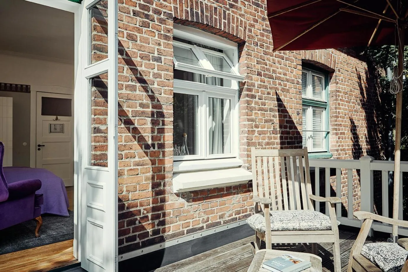 Decorative detail in Landhaus Flottbek Boutique Hotel