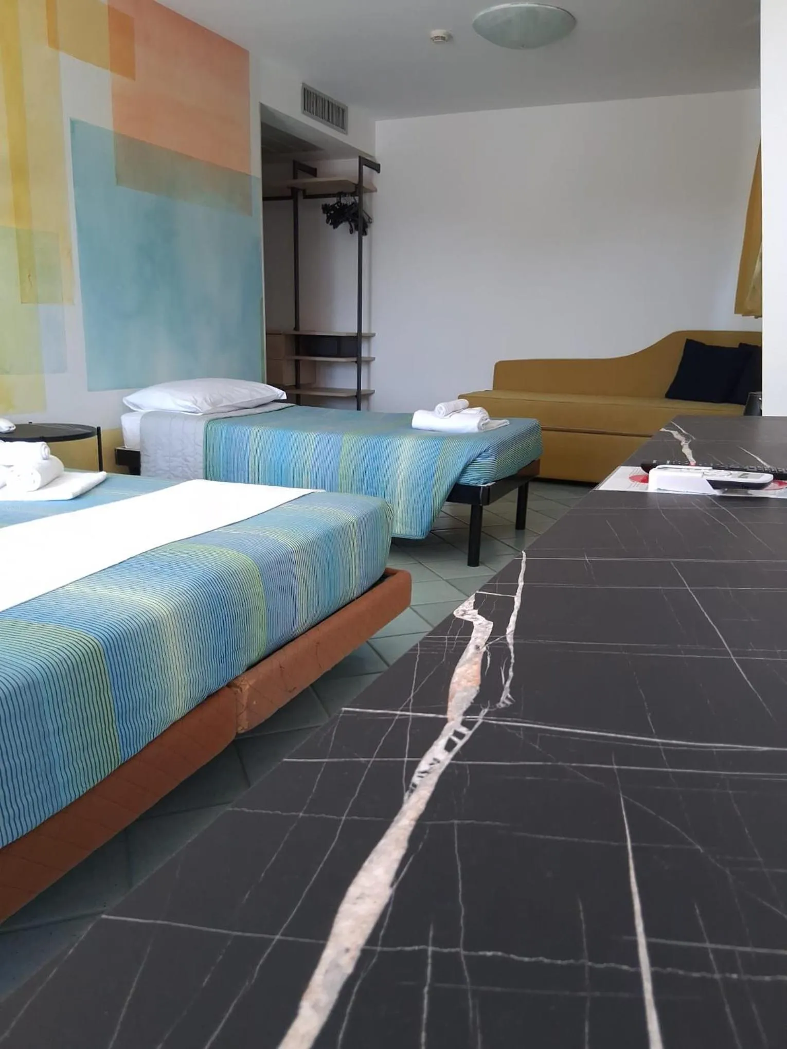 Bedroom, Bed in Hotel Alisei