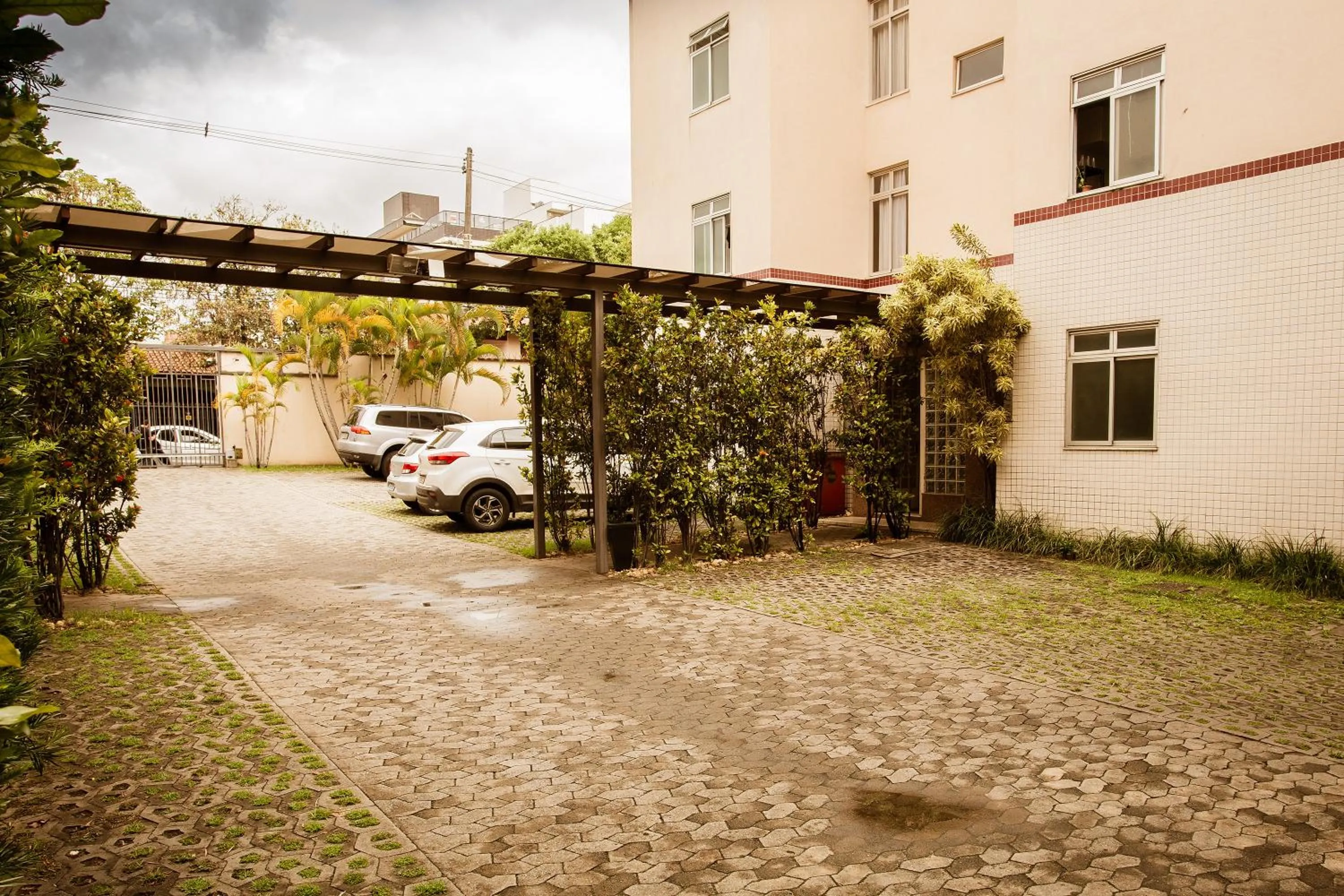 Garden view in Pampulha Flat