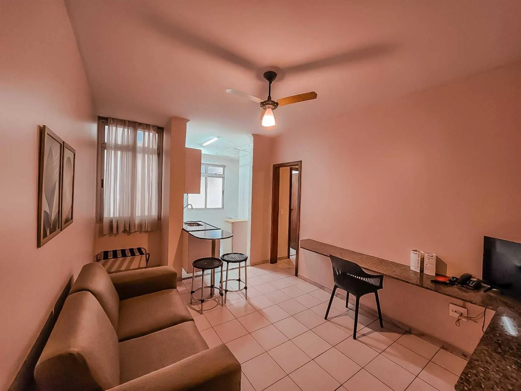 Living room in Pampulha Flat