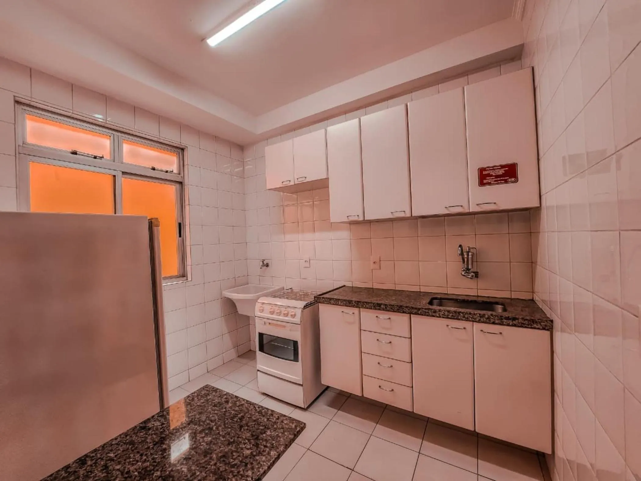 Kitchen or kitchenette in Pampulha Flat