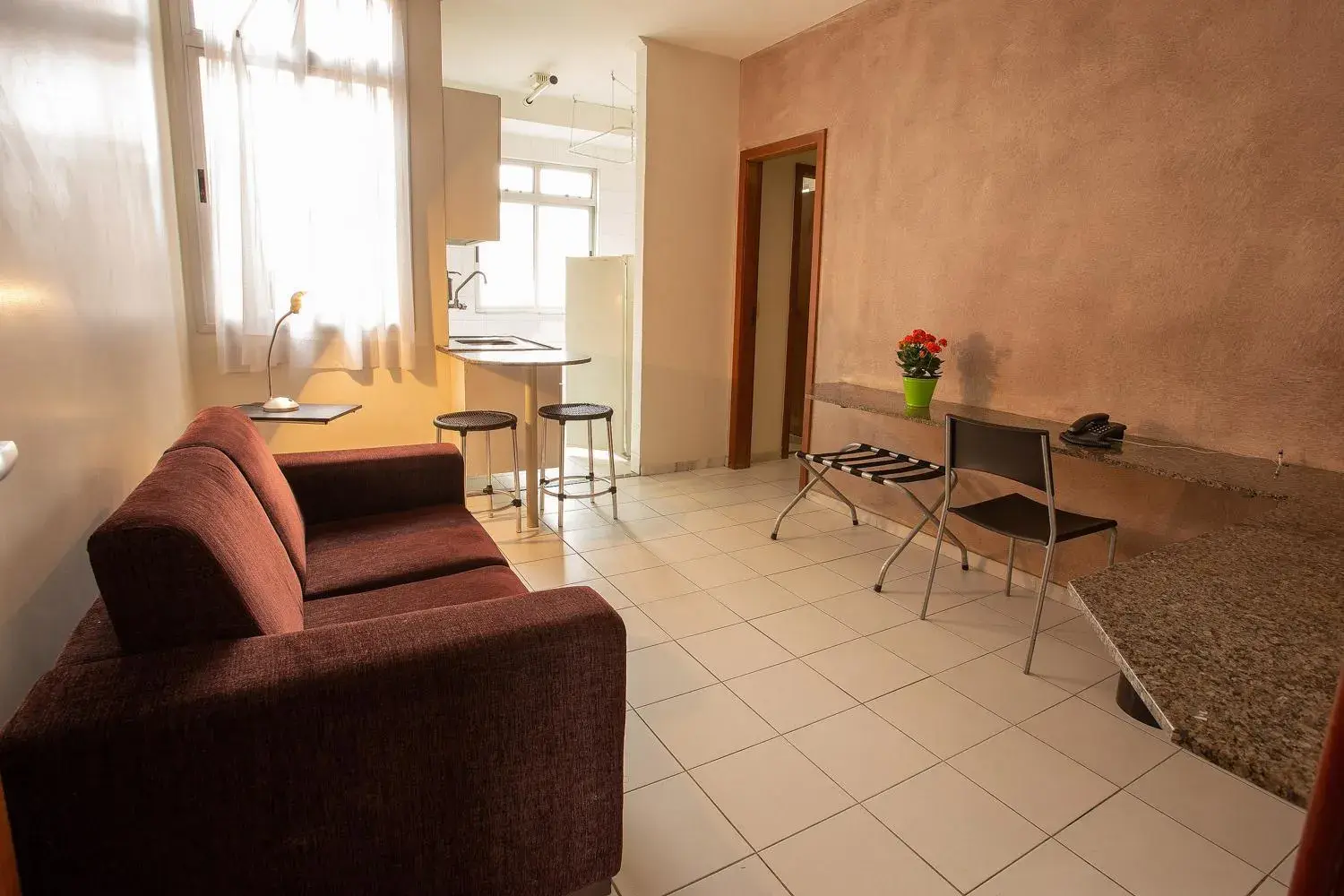 Living room in Pampulha Flat Living room in Pampulha Flat