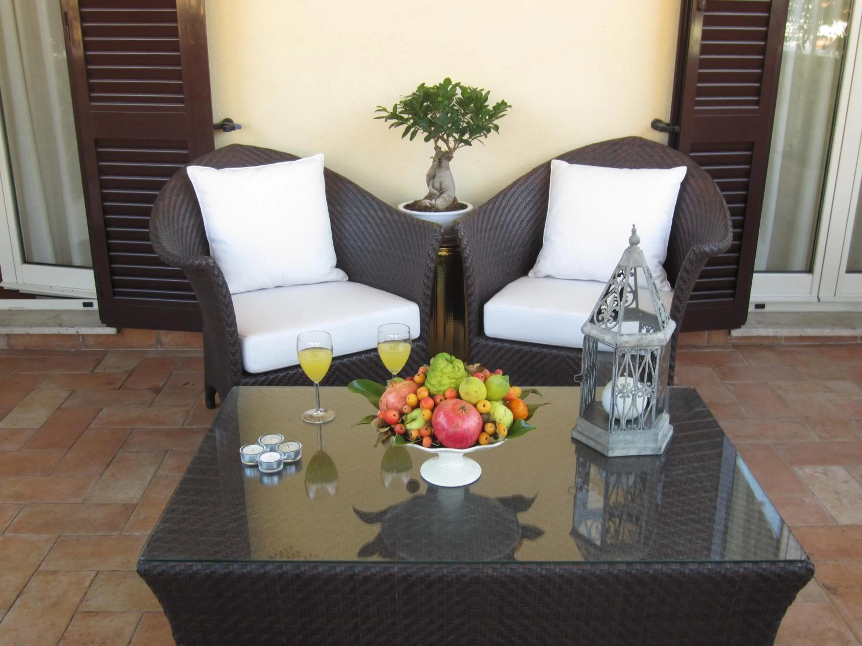 Patio in Dea Suite Roma