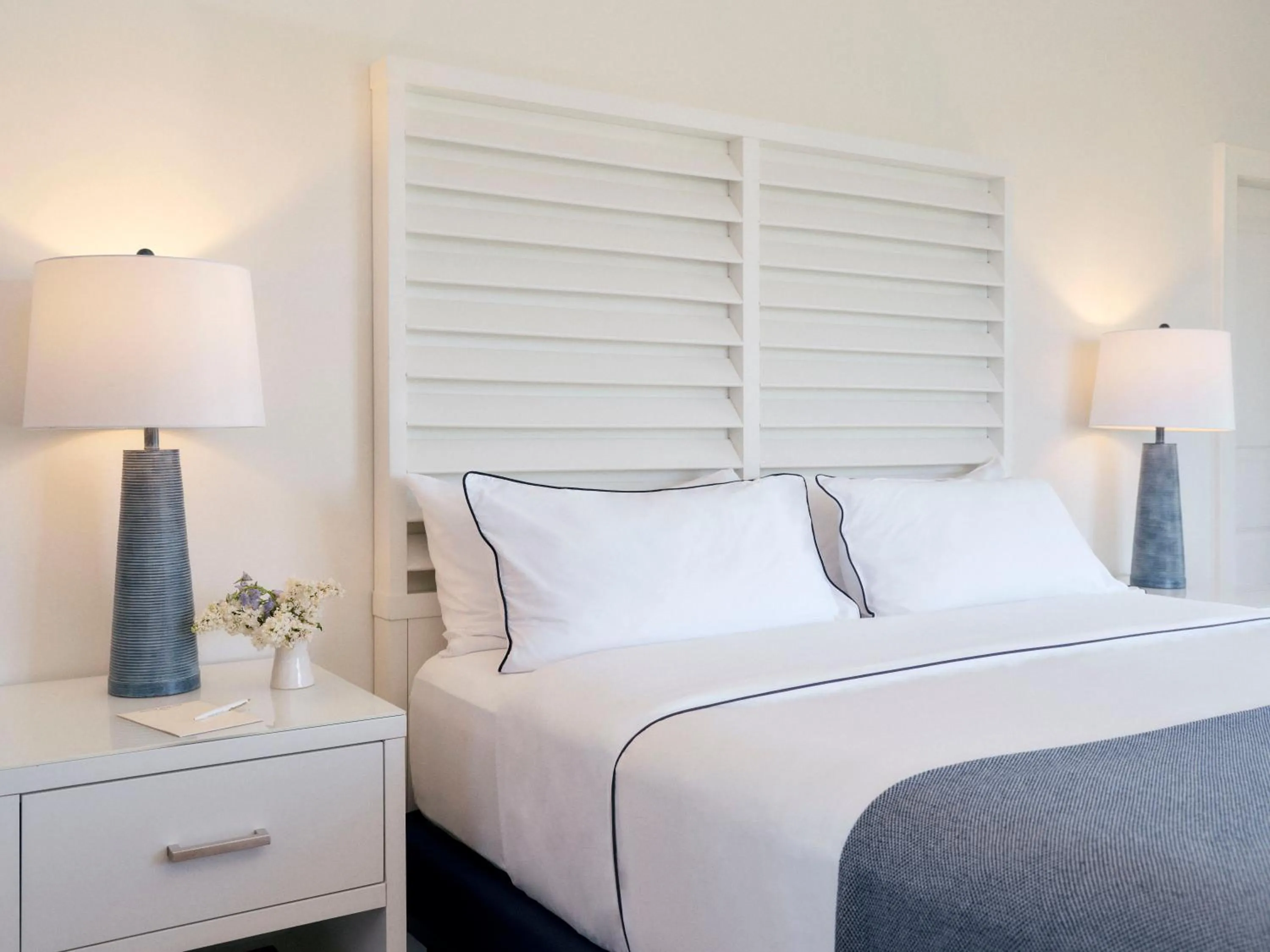 Bed in Montauk Yacht Club