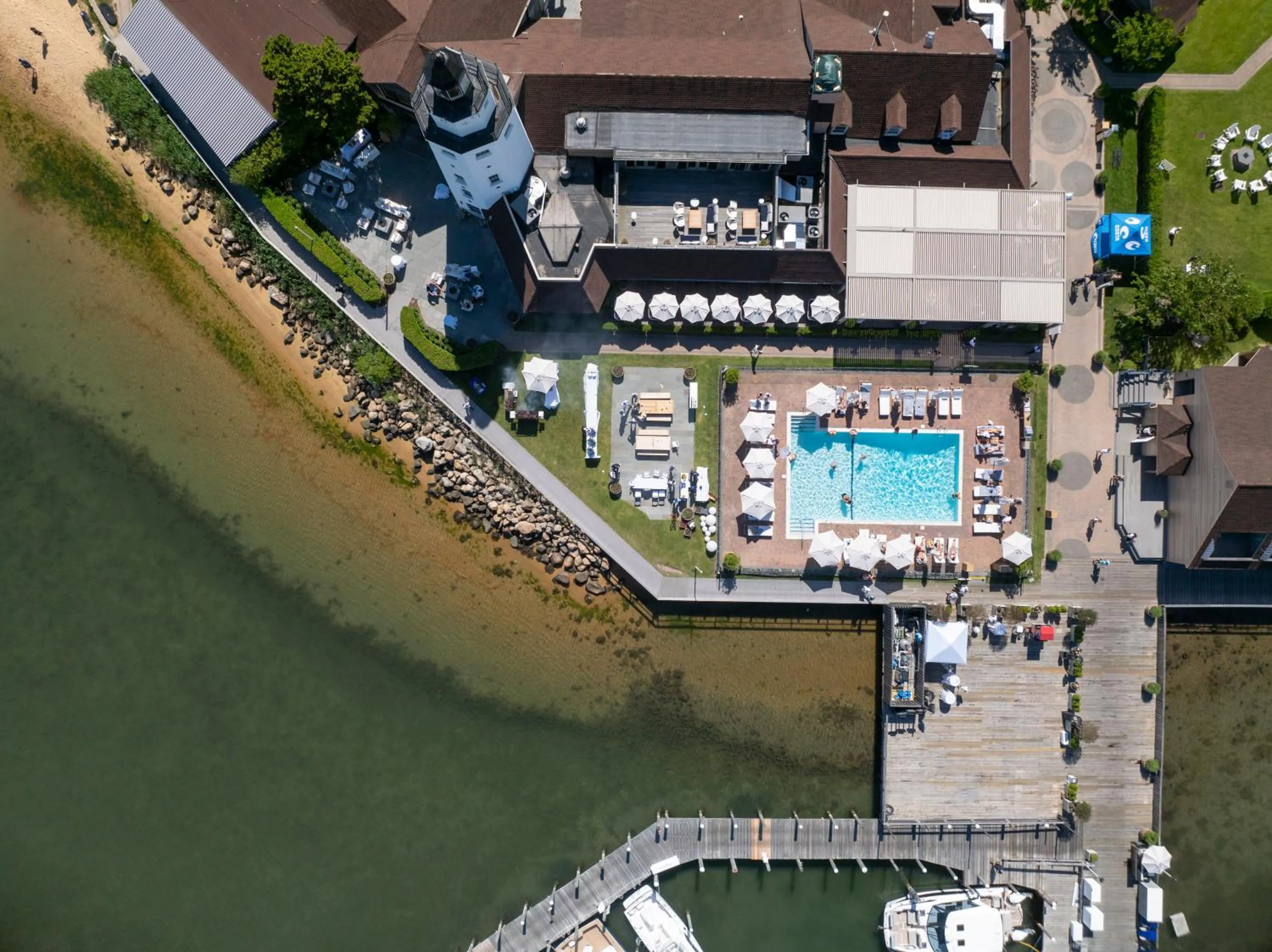 Property building in Montauk Yacht Club