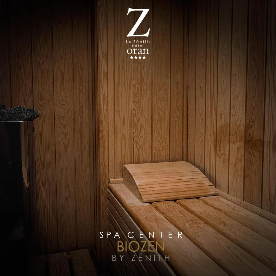 Sauna in Le Zenith Hotel Oran