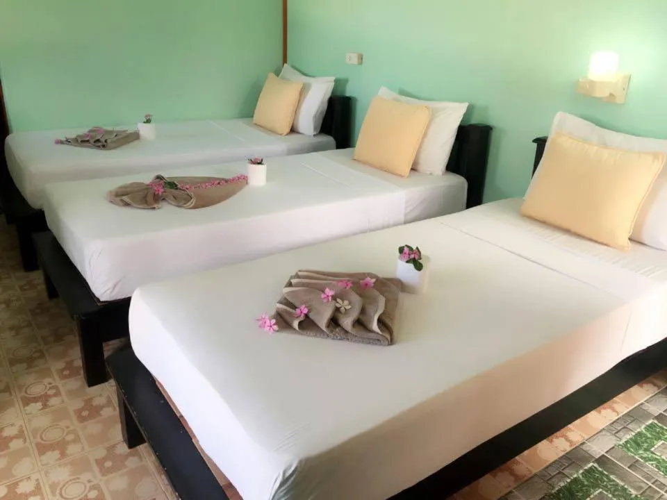 Bed in Golden Hill Guesthouse