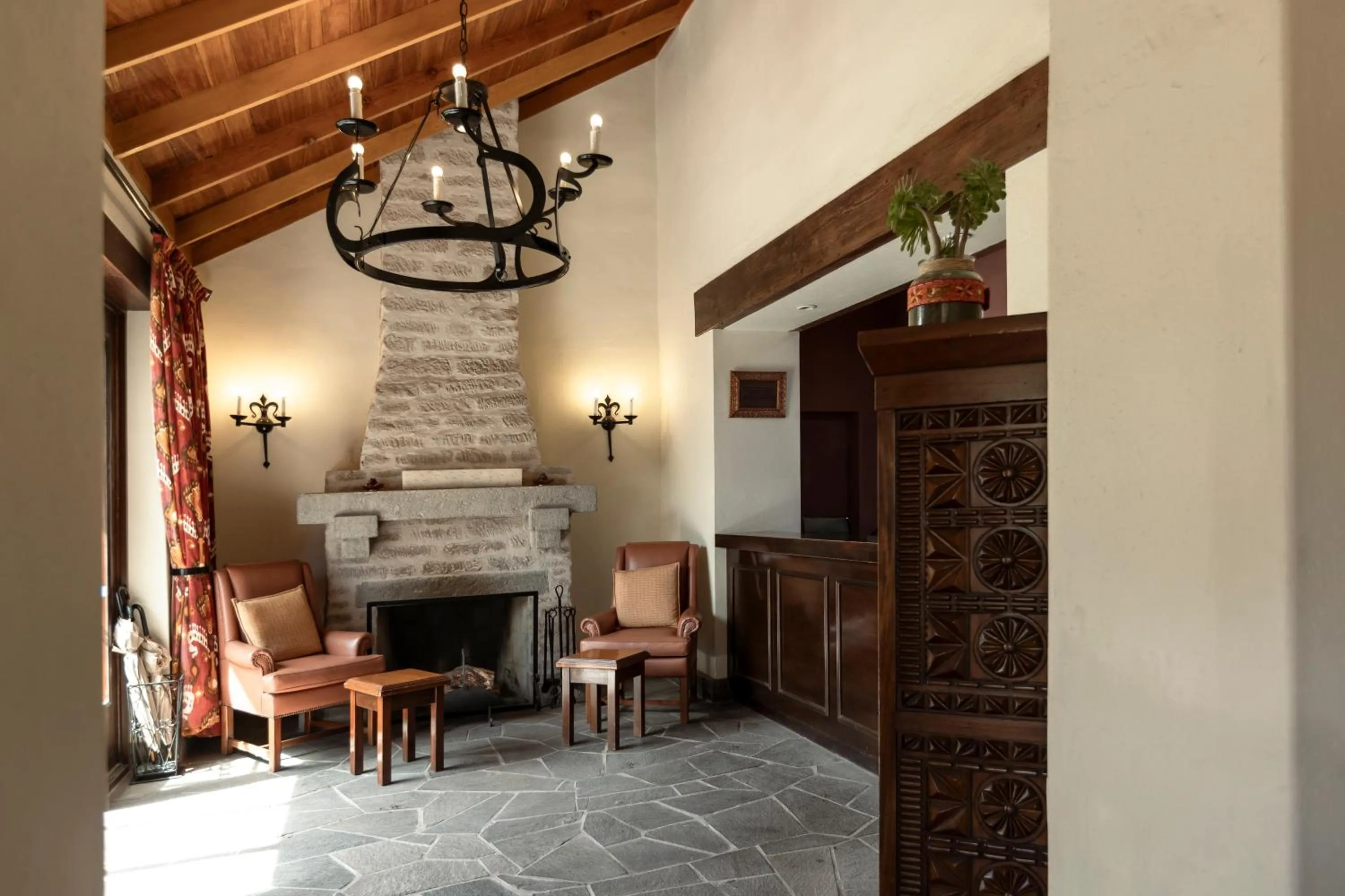 Seating area in Las Casitas, A Belmond Hotel, Colca Canyon