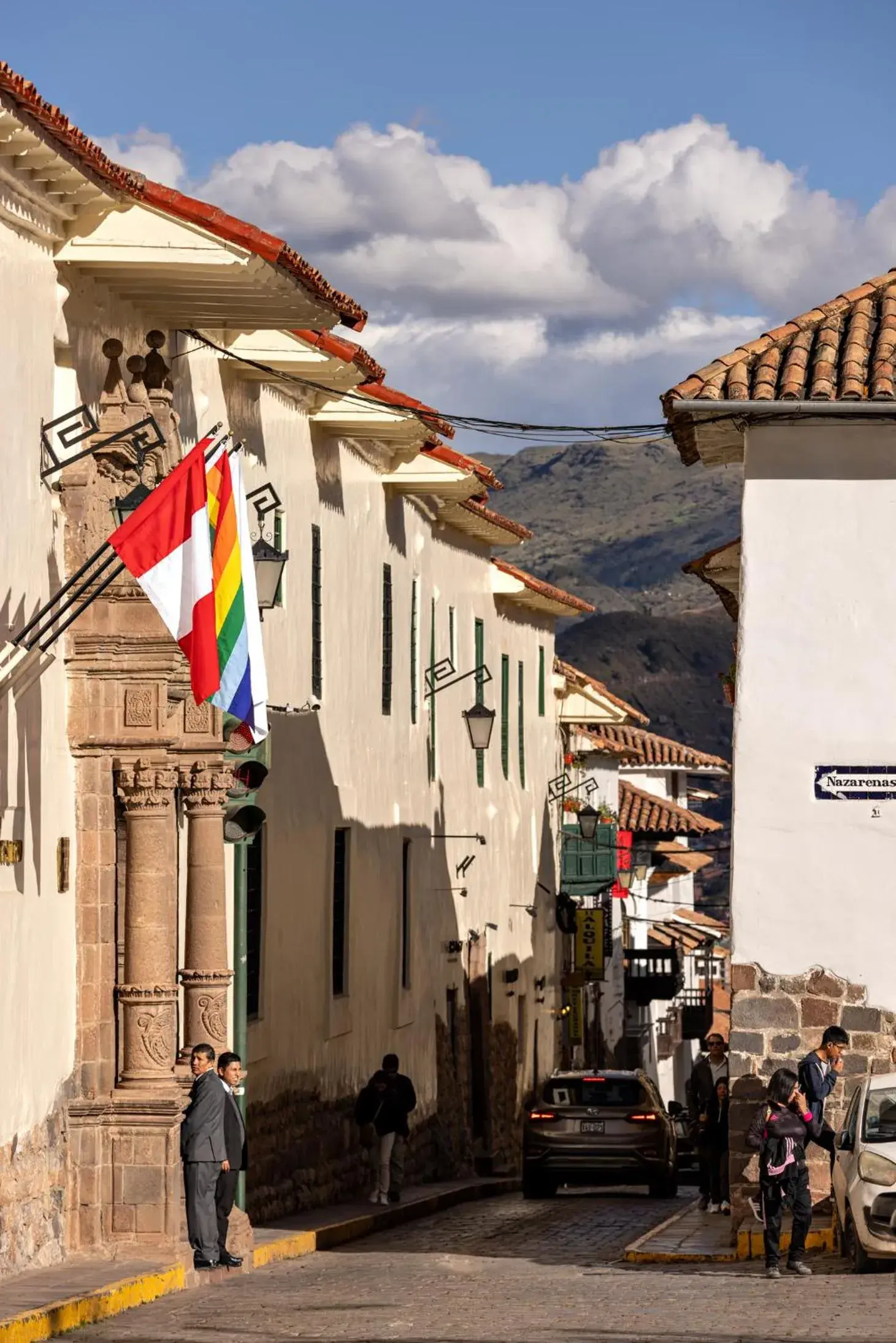 Facade/entrance in Monasterio, A Belmond Hotel, Cusco Facade/entrance in Monasterio, A Belmond Hotel, Cusco