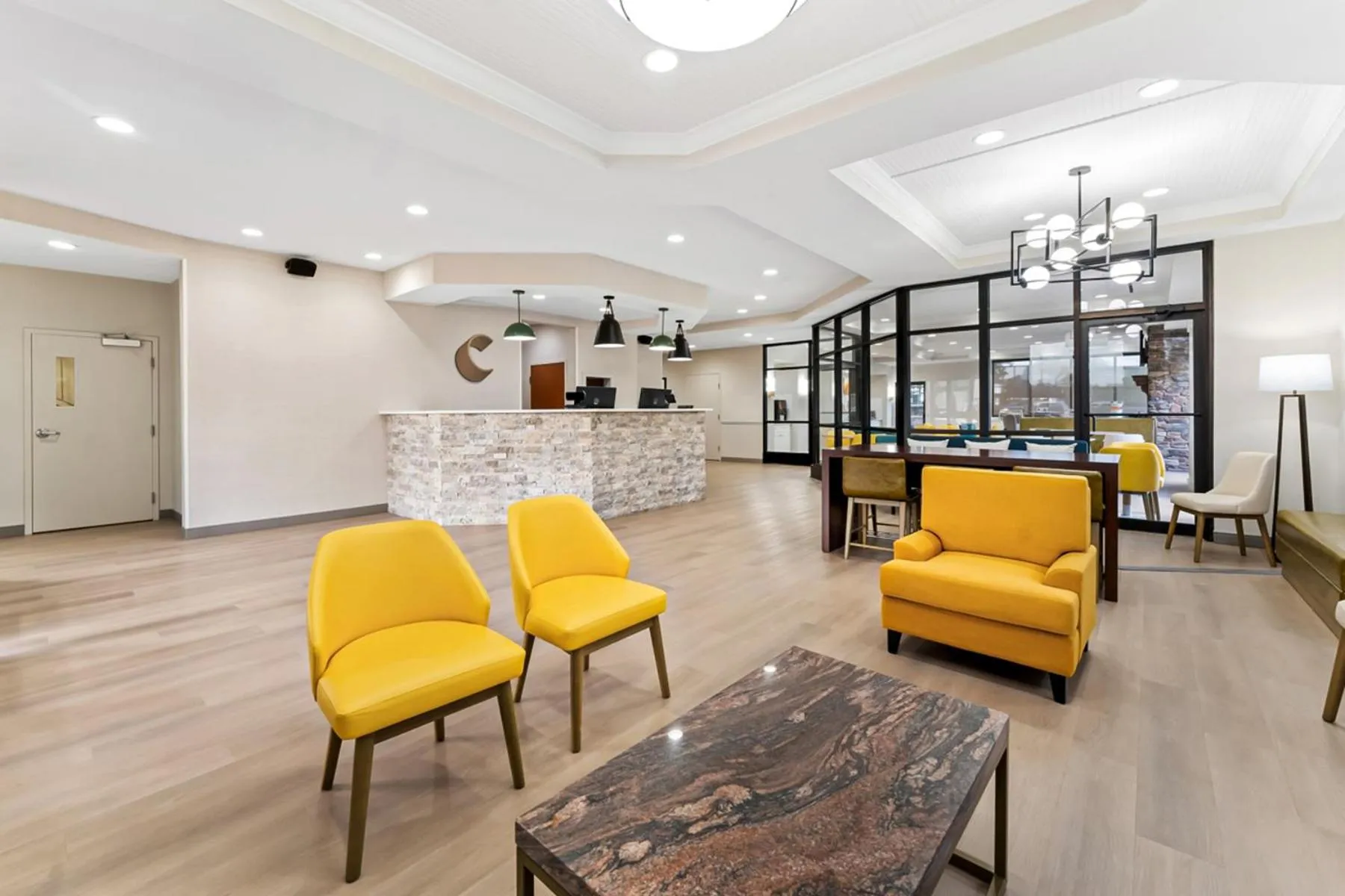 Lobby or reception in Comfort Suites Augusta Riverwatch