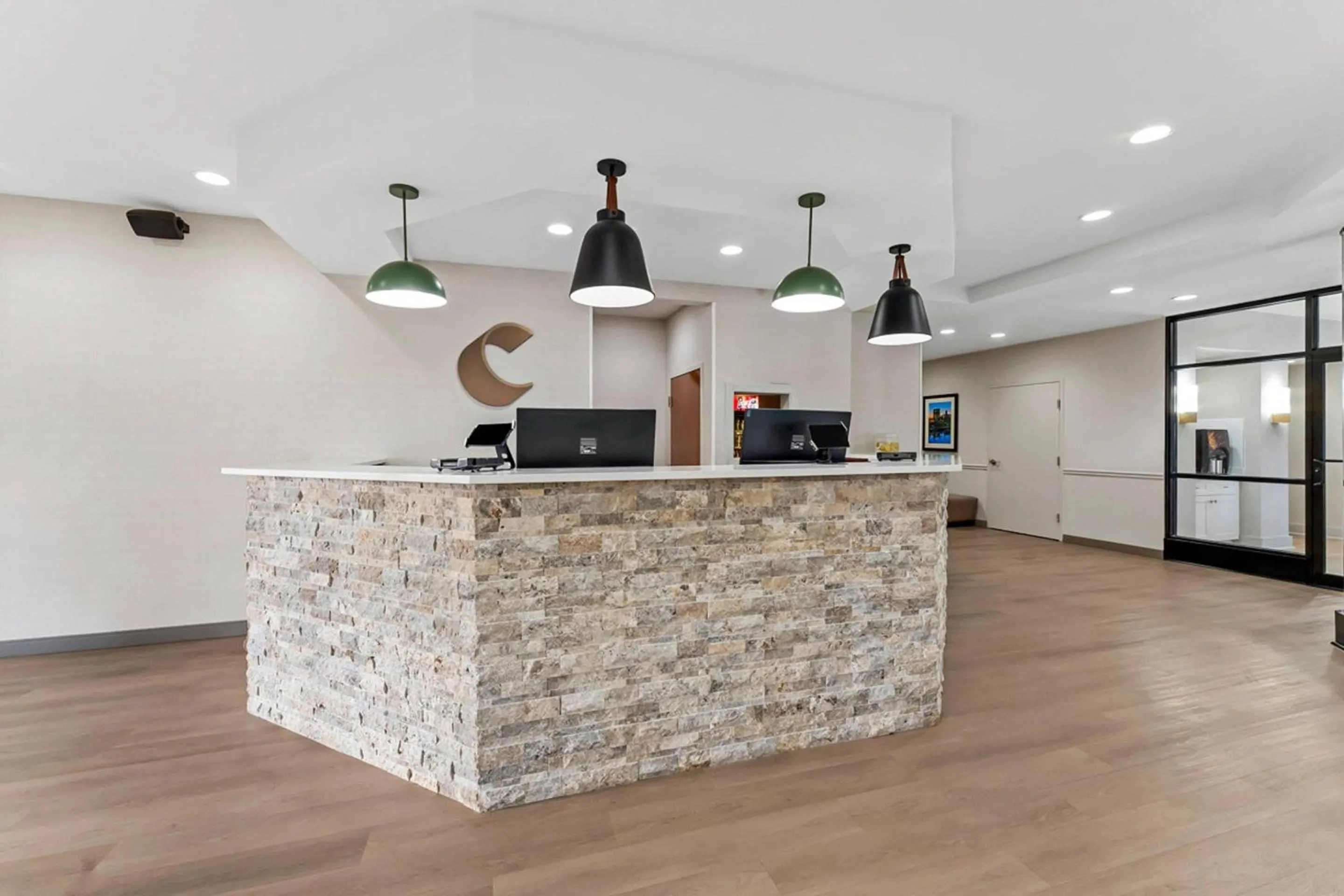 Lobby or reception in Comfort Suites Augusta Riverwatch