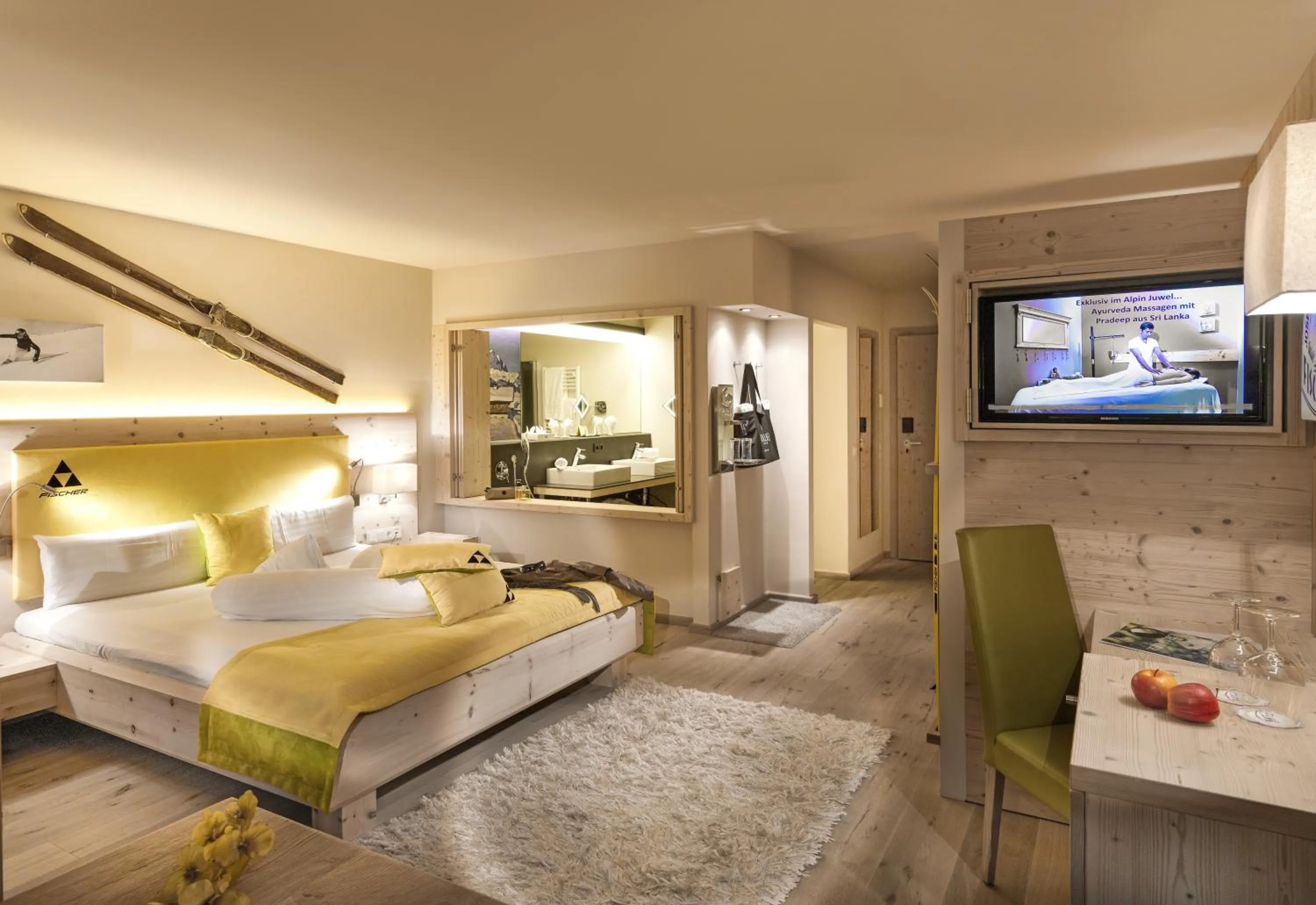 Photo of the whole room, Bed in Alpin Juwel - Bio und Lifestylehotel